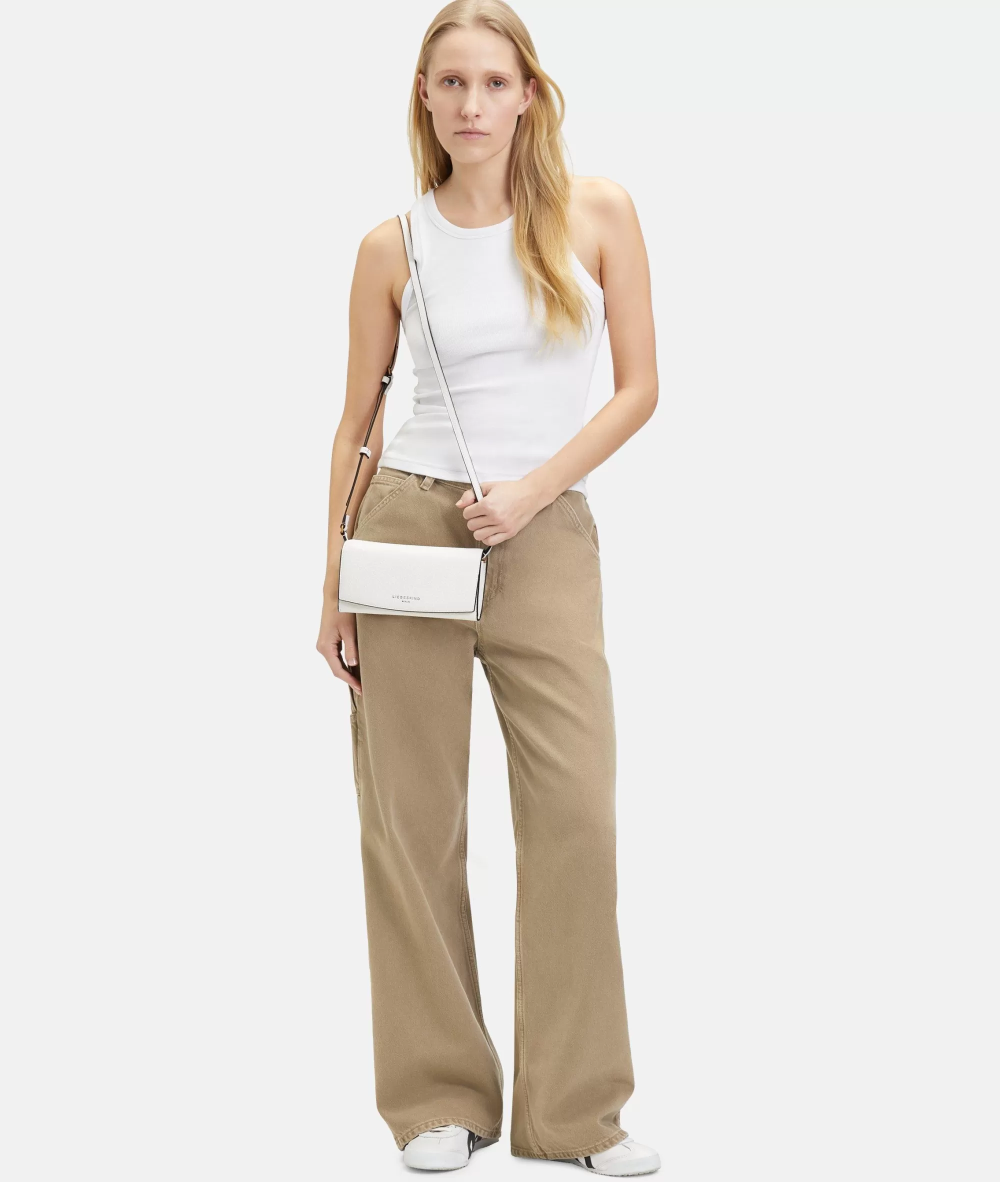 LIEBESKIND BERLIN  Ledertaschen | Clutches<Alessa Crossbody XS weiß