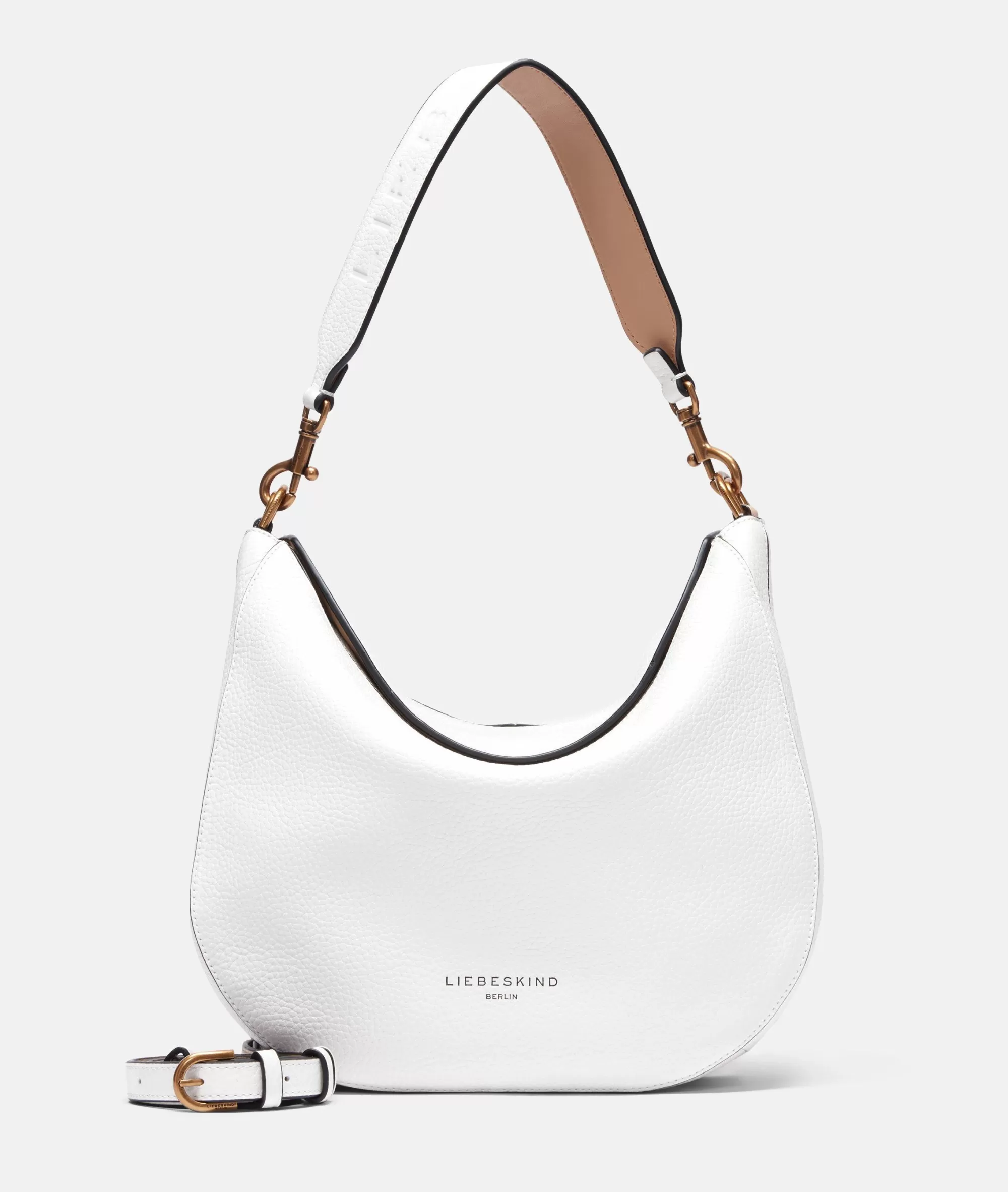 LIEBESKIND BERLIN  Ledertaschen | Schultertaschen<Alessa Hobo M weiß