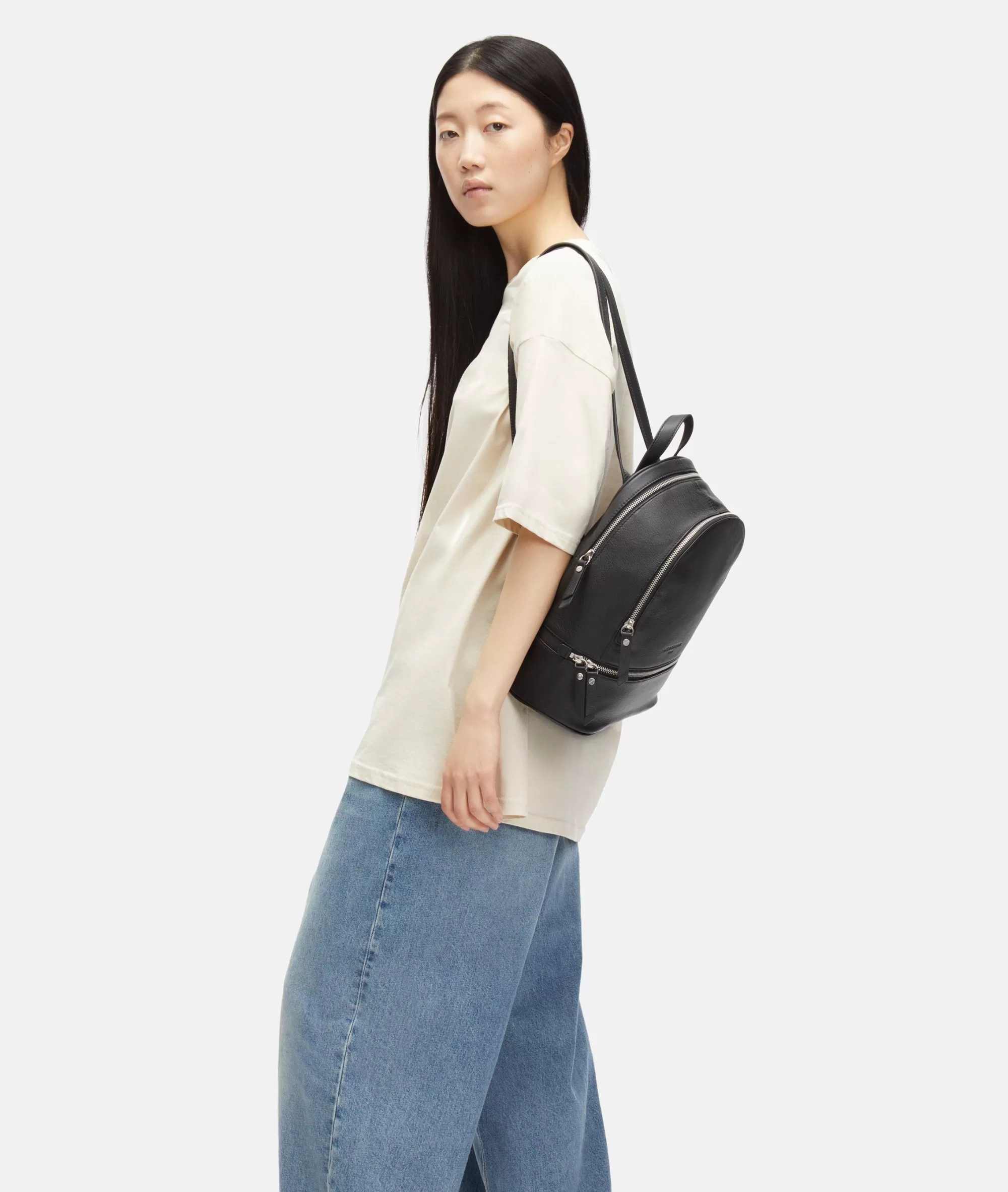LIEBESKIND BERLIN  Bestseller | Ledertaschen<Alita Backpack schwarz