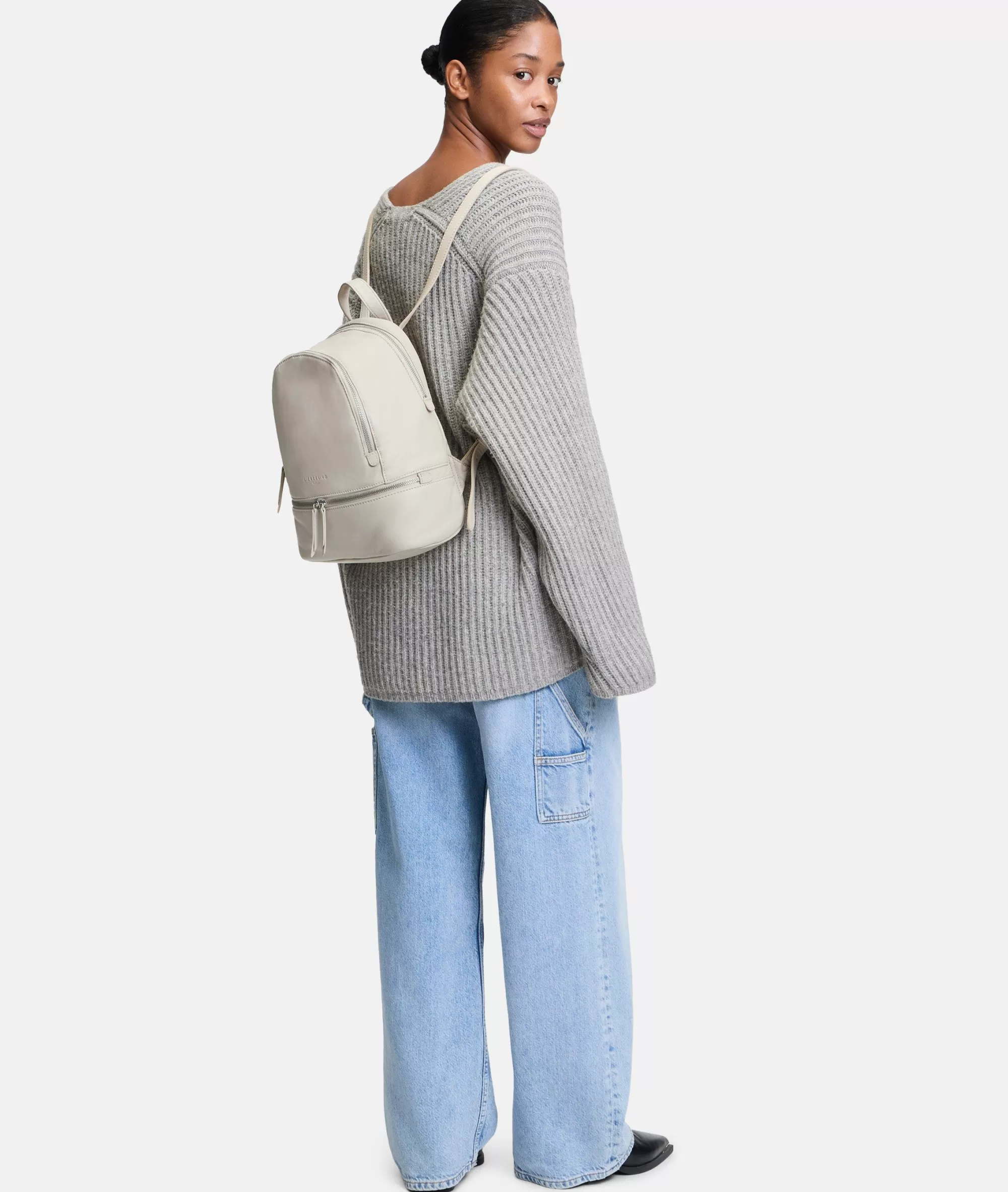 LIEBESKIND BERLIN  Ledertaschen | Rucksäcke<Alita Backpack M creme