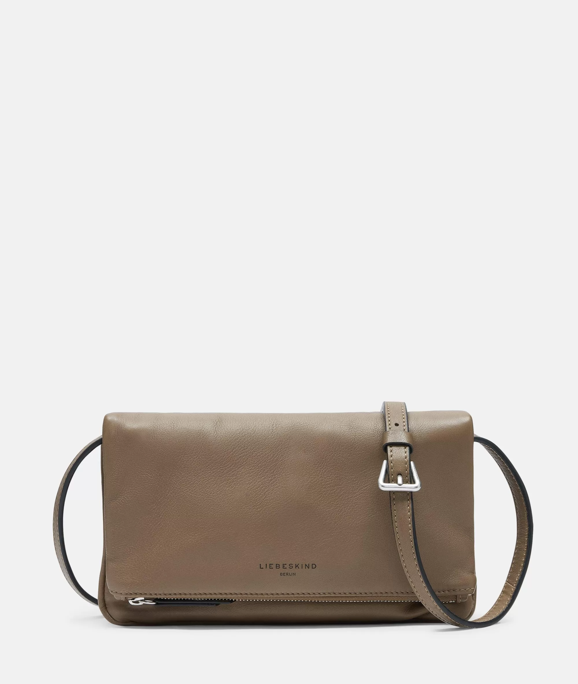 LIEBESKIND BERLIN  Ledertaschen | Umhängetaschen<Aloe Crossbody M sandstein