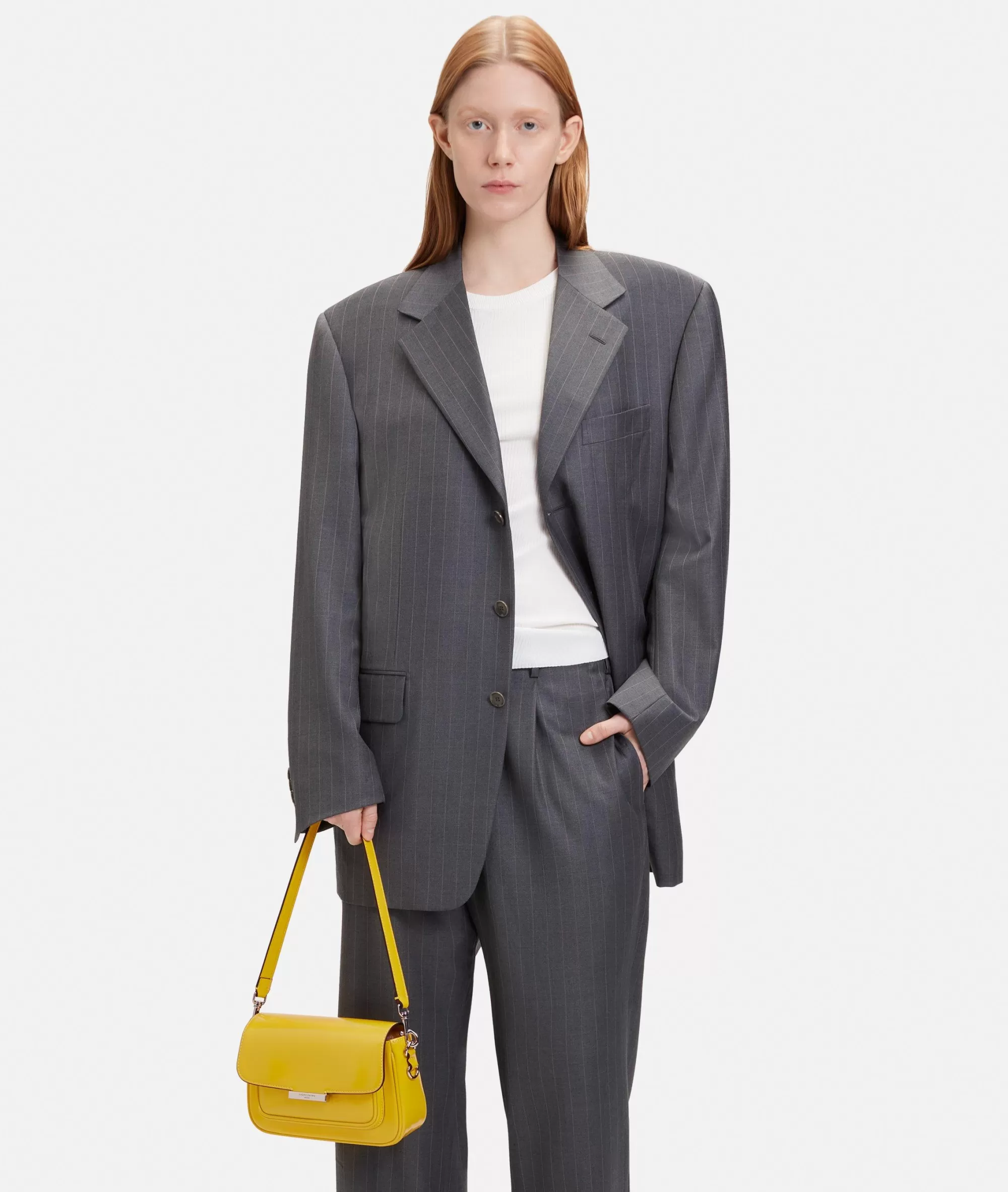LIEBESKIND BERLIN  Ledertaschen | Umhängetaschen<Andrea Crossbody zitrone