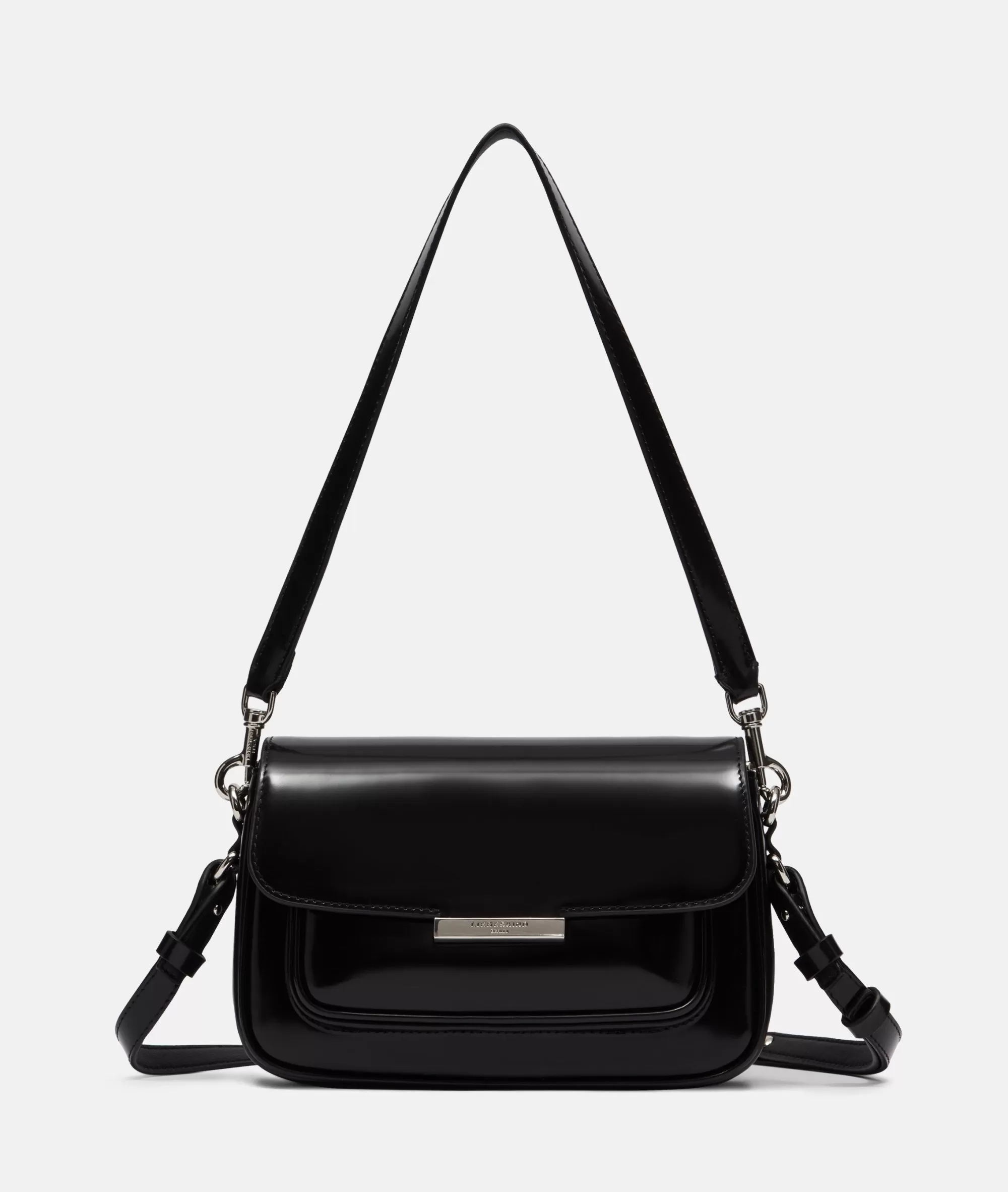 LIEBESKIND BERLIN  Ledertaschen | Umhängetaschen<Andrea Crossbody S schwarz