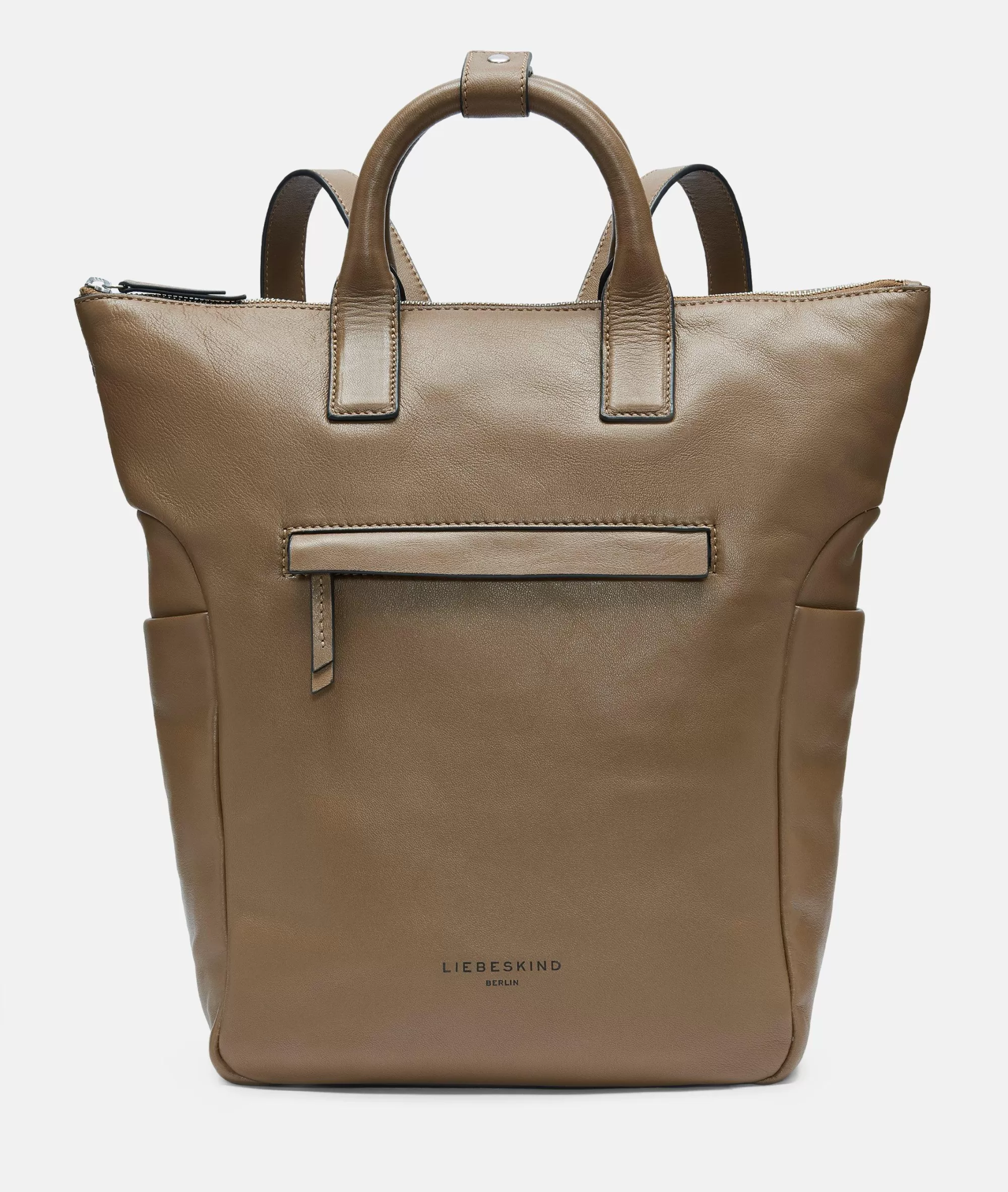 LIEBESKIND BERLIN  Ledertaschen | Rucksäcke<Annie Backpack L sandstein
