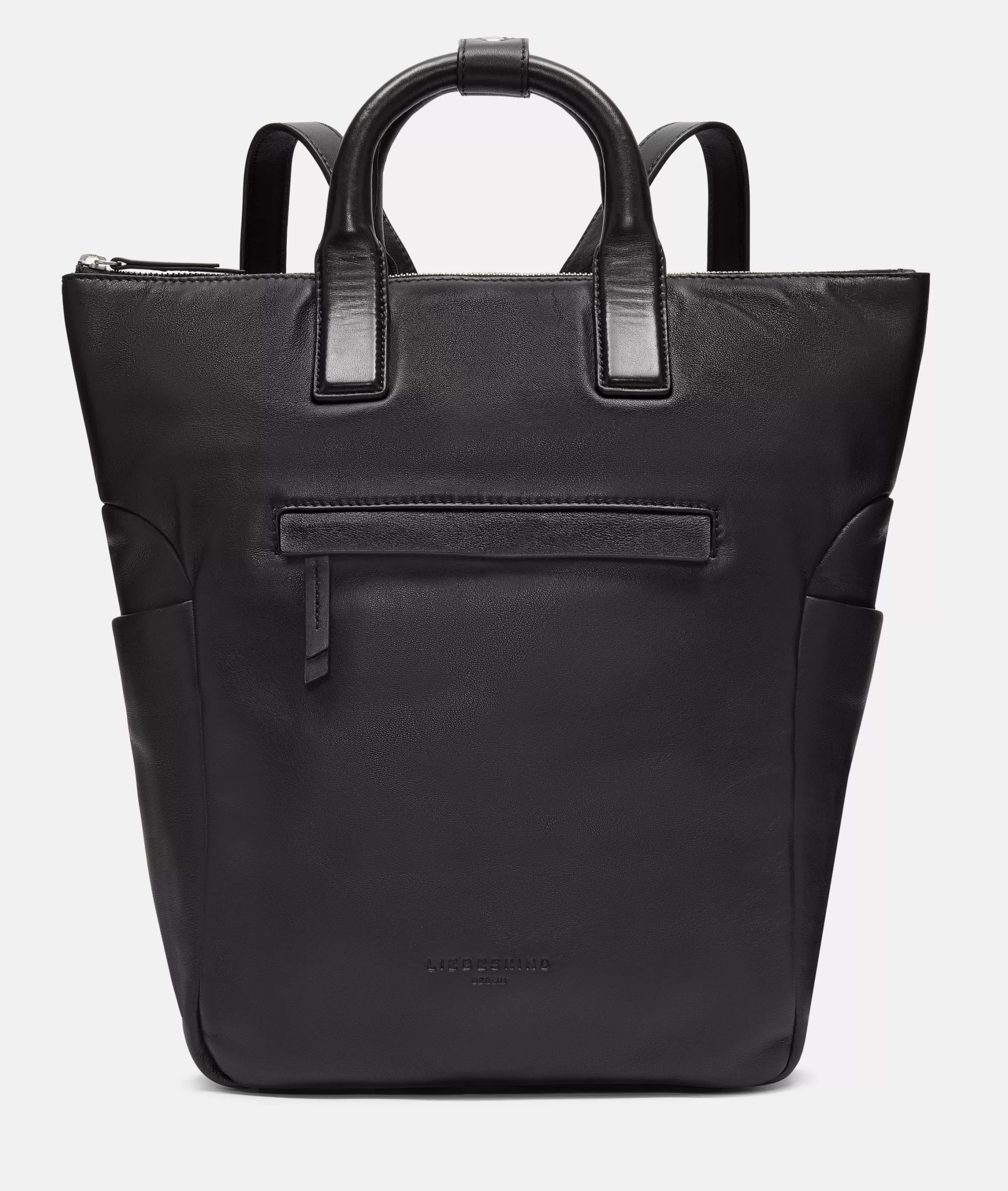 LIEBESKIND BERLIN  Ledertaschen | Rucksäcke<Annie Backpack L schwarz