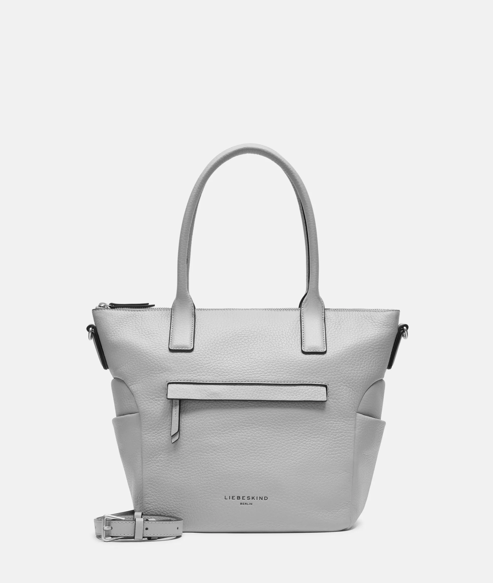 LIEBESKIND BERLIN  Ledertaschen | Schultertaschen<Annie Satchel M taubengrau