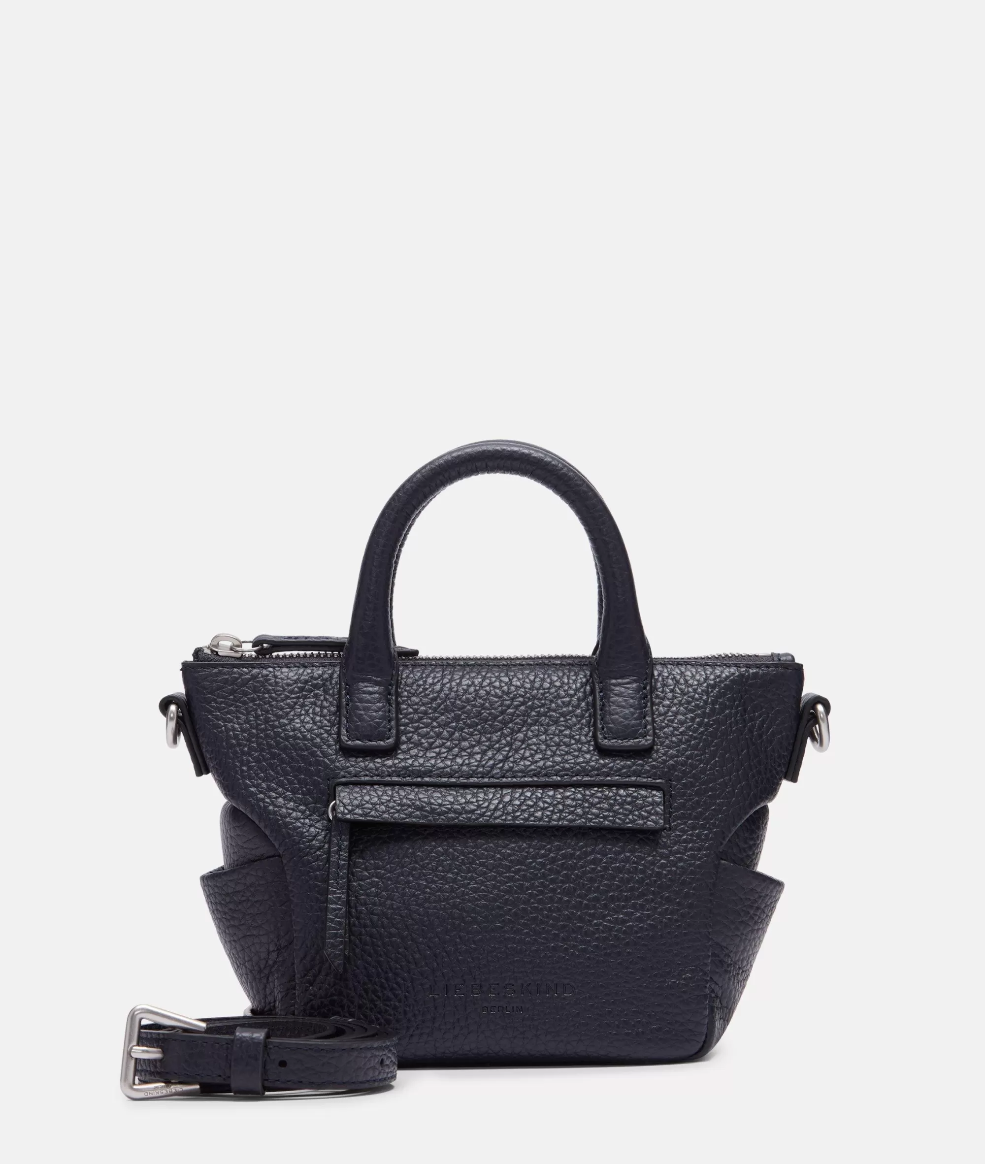 LIEBESKIND BERLIN  Ledertaschen | Schultertaschen<Annie Satchel XS navy