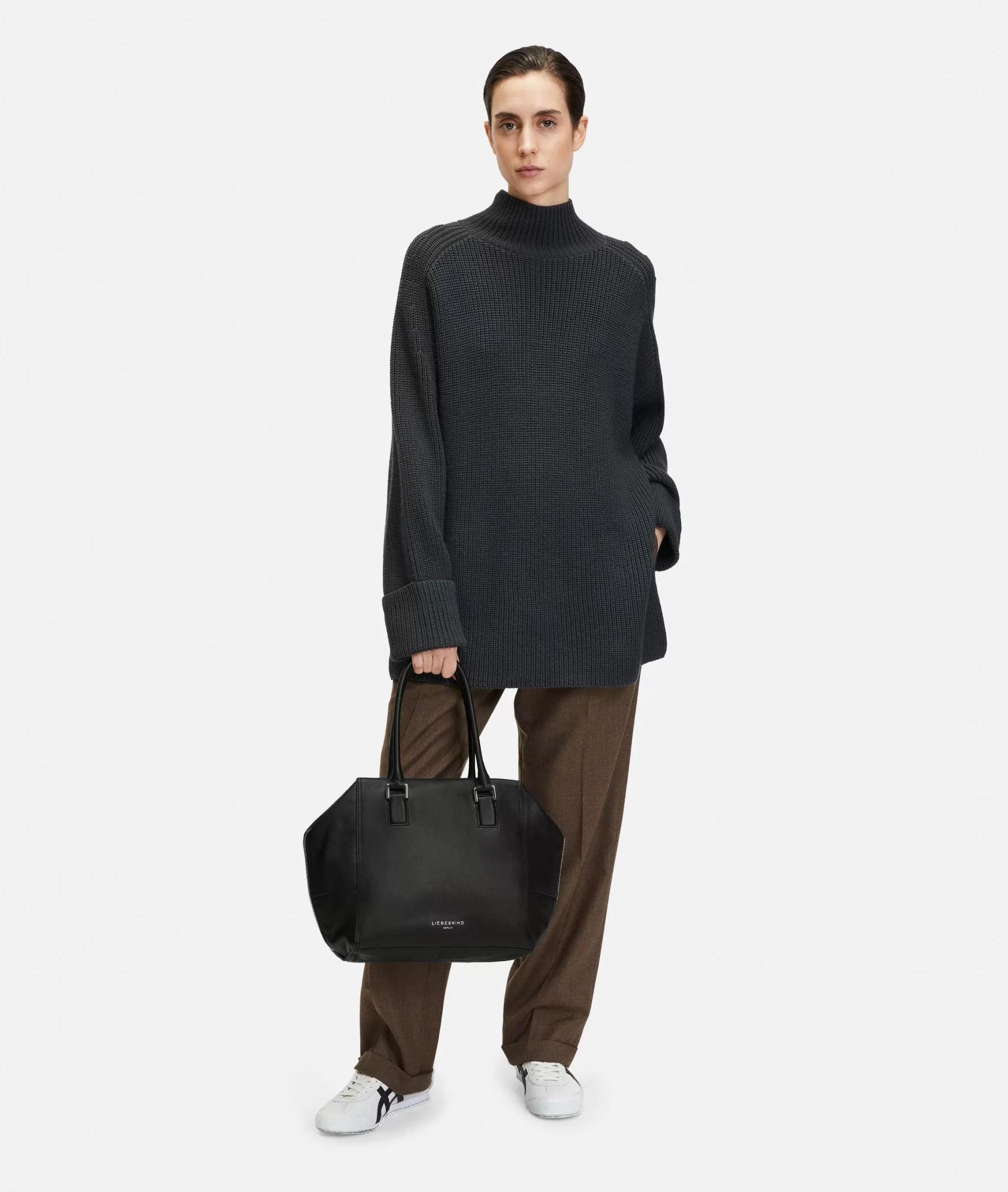 LIEBESKIND BERLIN  Bestseller | Business Bags<Archive Kayla Satchel M schwarz