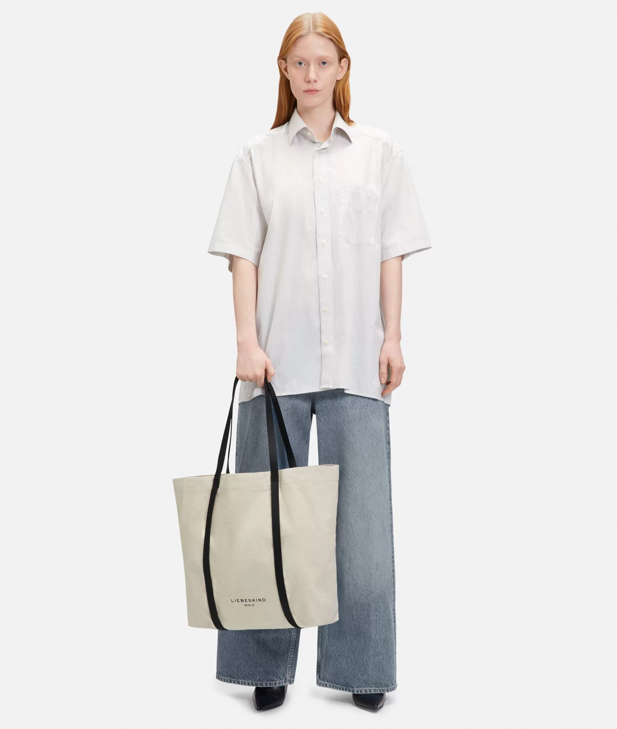 LIEBESKIND BERLIN  Shopper<Aurora Shopper creme