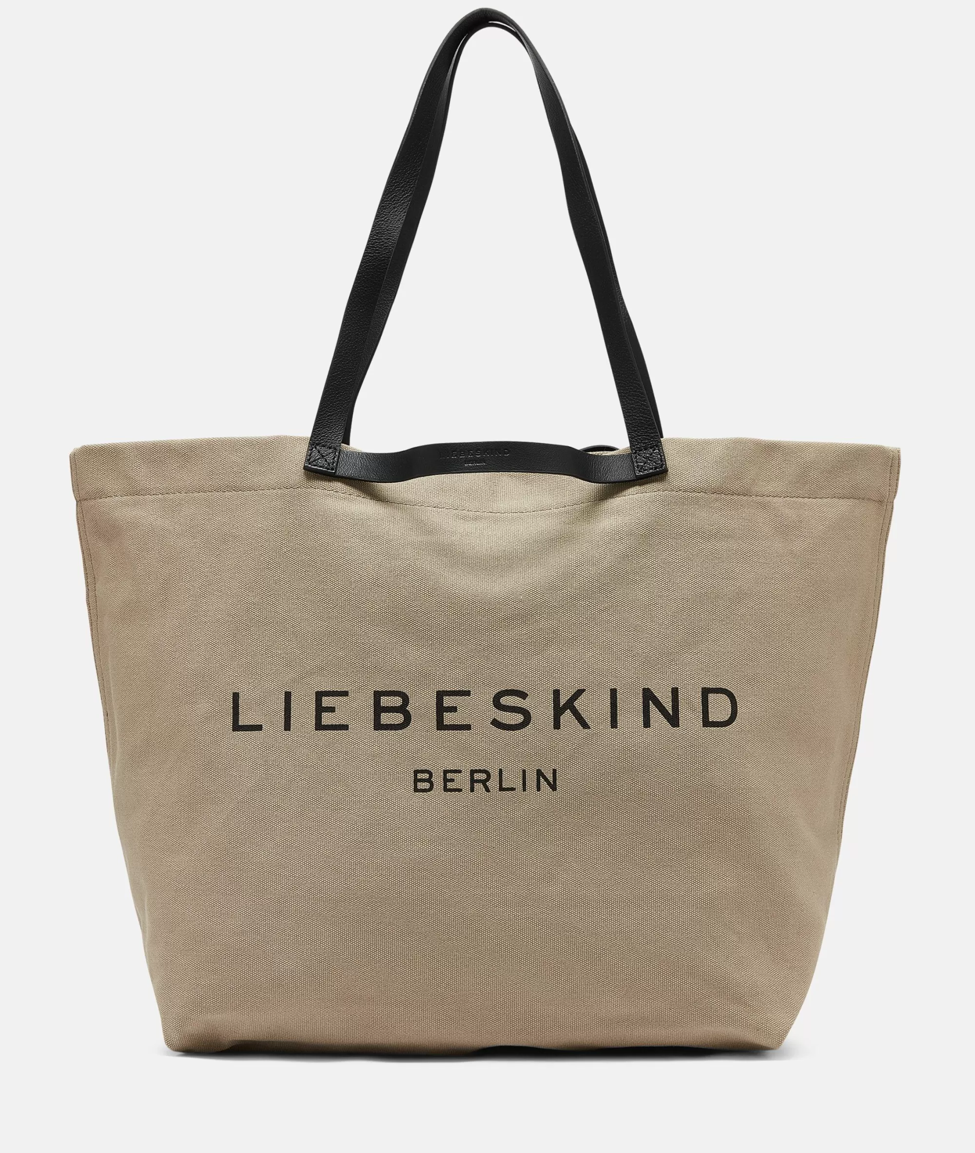 LIEBESKIND BERLIN  Bestseller | Ledertaschen<Aurora Shopper Canvas sandstein