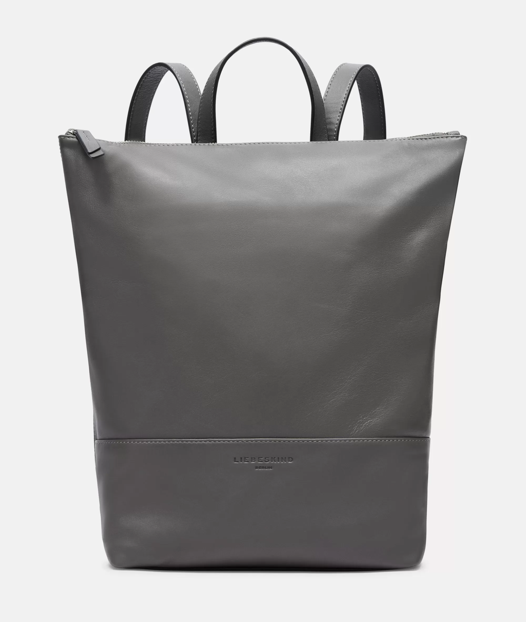 LIEBESKIND BERLIN  Ledertaschen | Rucksäcke<Backpack L grau