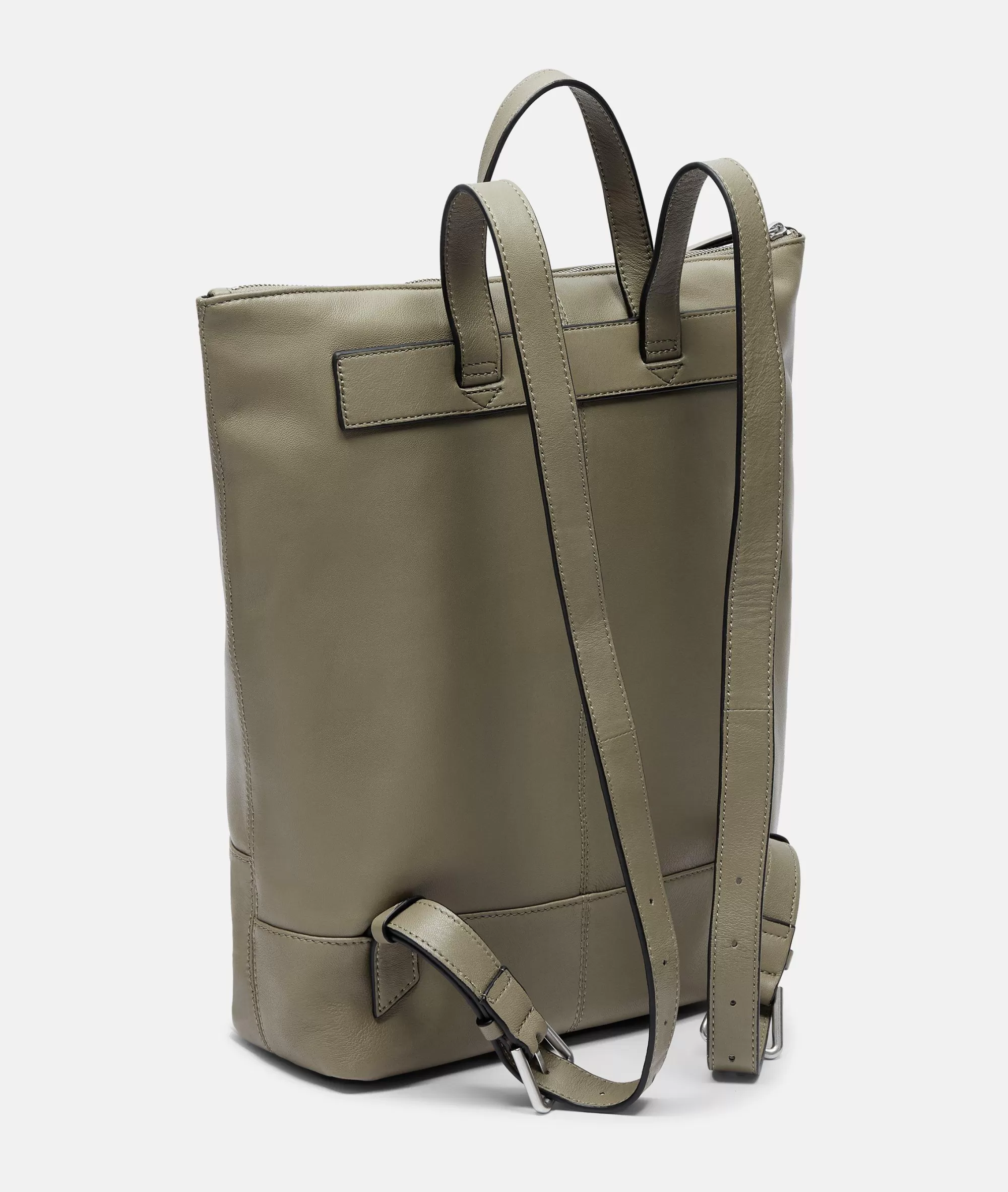LIEBESKIND BERLIN  Ledertaschen | Rucksäcke<Backpack L olivgrün