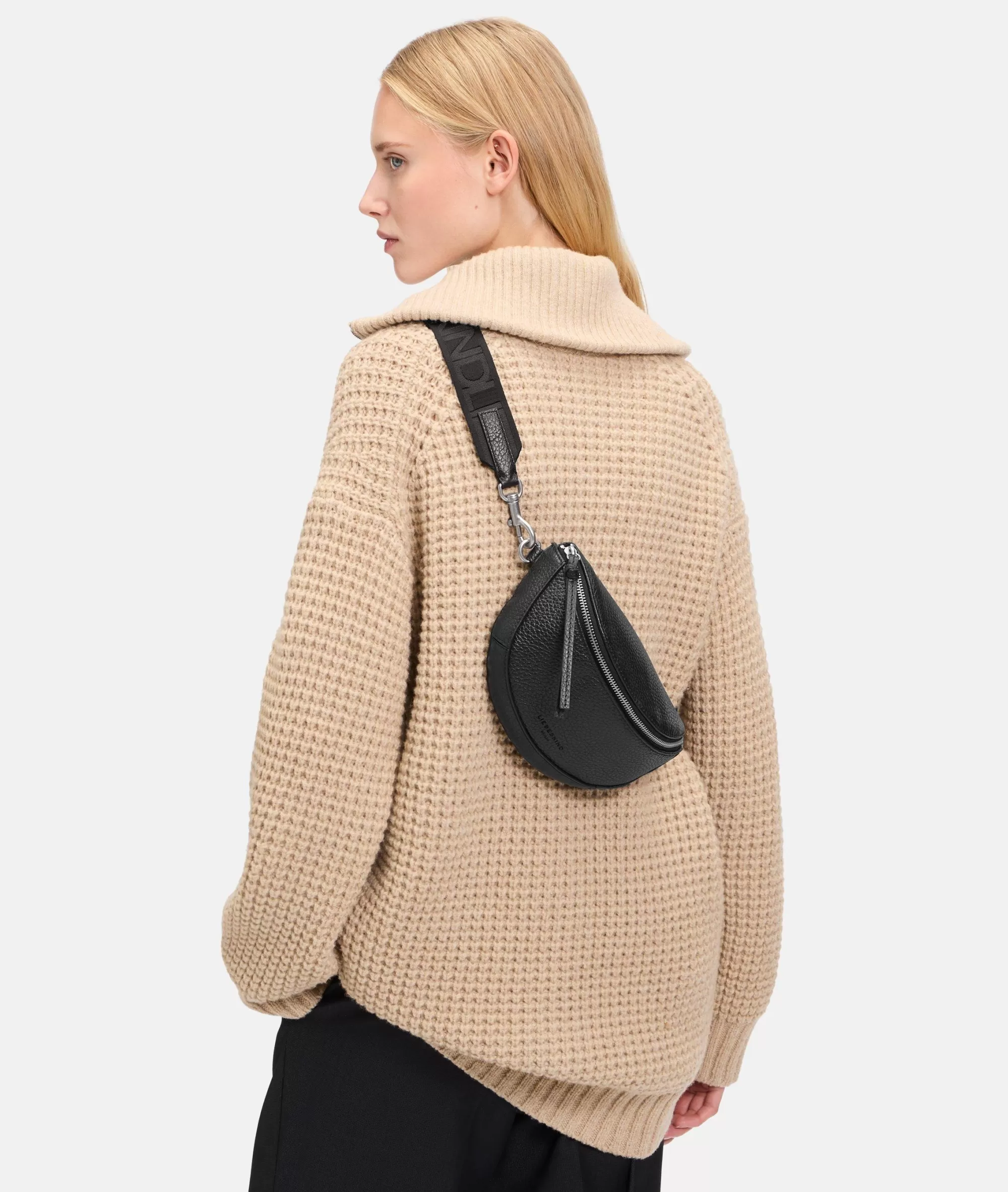 LIEBESKIND BERLIN  Ledertaschen | Gürteltaschen<Belt-Bag M schwarz