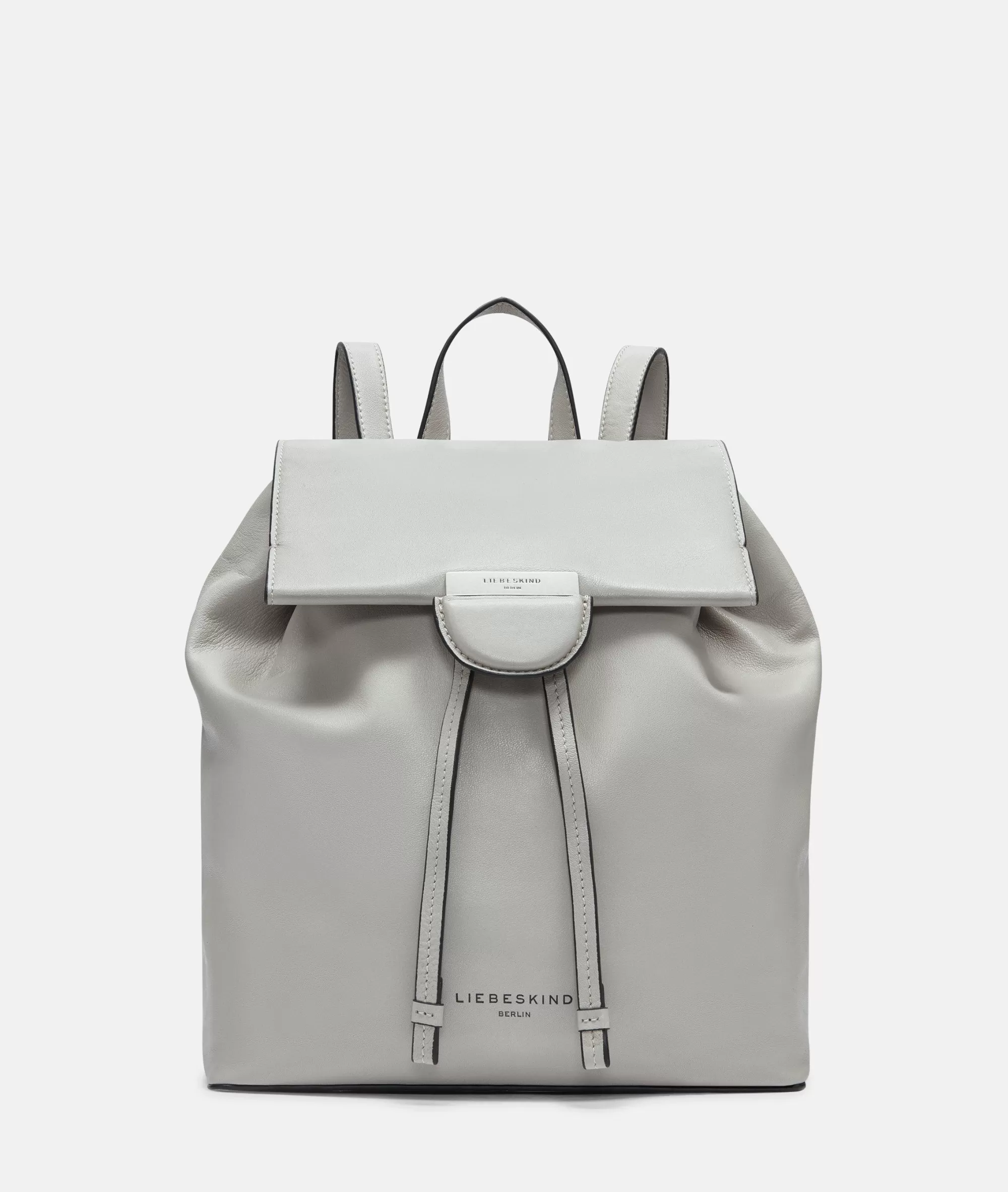 LIEBESKIND BERLIN  Ledertaschen | Rucksäcke<Brigid Backpack M taubengrau