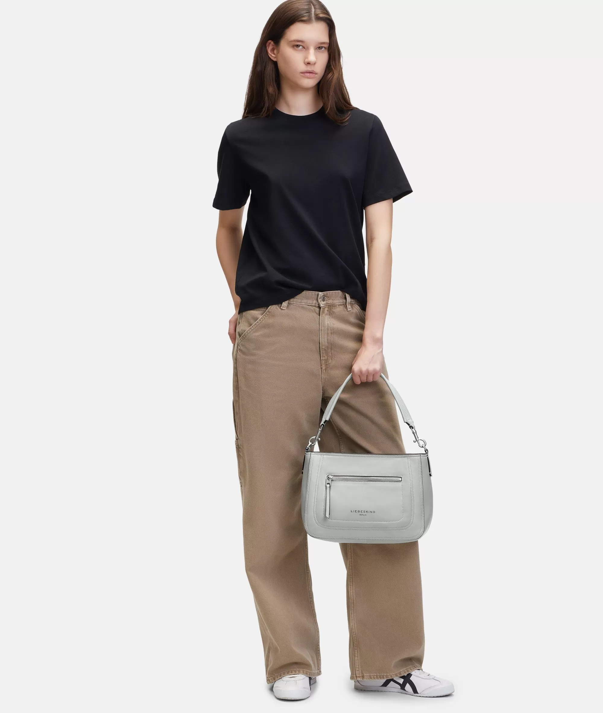 LIEBESKIND BERLIN  Schultertaschen<Brooke M taubengrau