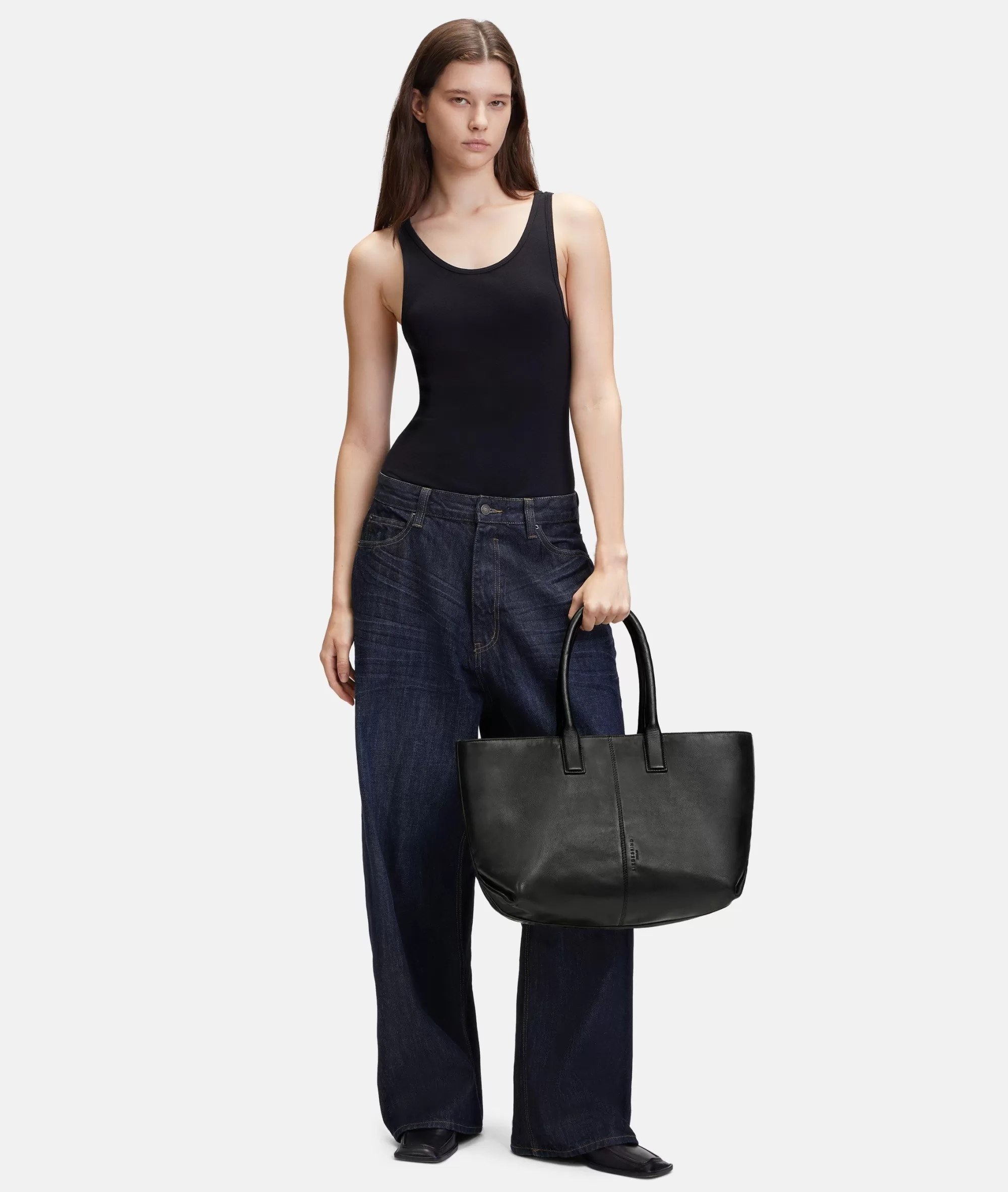 LIEBESKIND BERLIN  Business Bags | Ledertaschen<Chelsea M schwarz