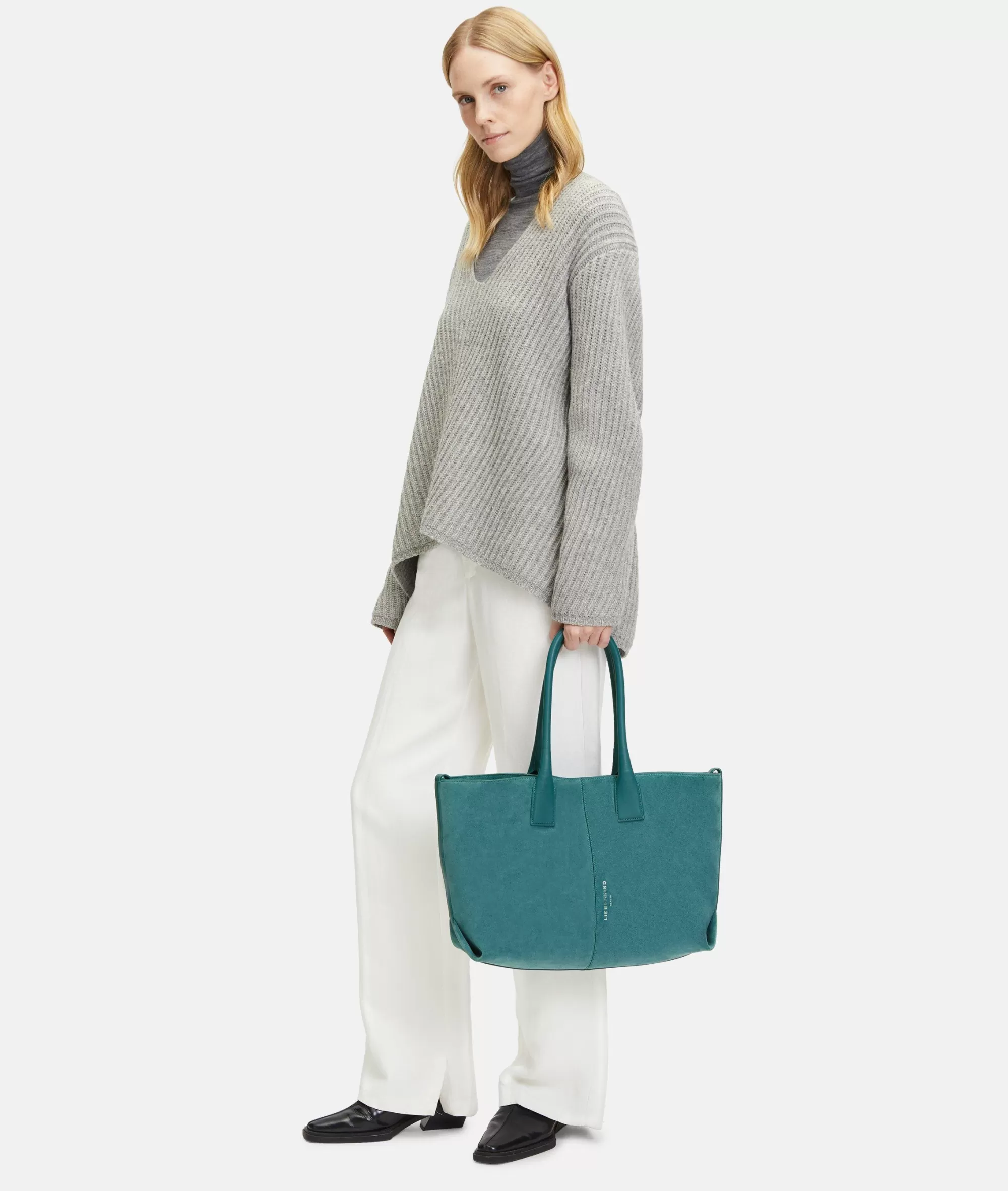 LIEBESKIND BERLIN  Business Bags | Ledertaschen<Chelsea Shopper M petrol