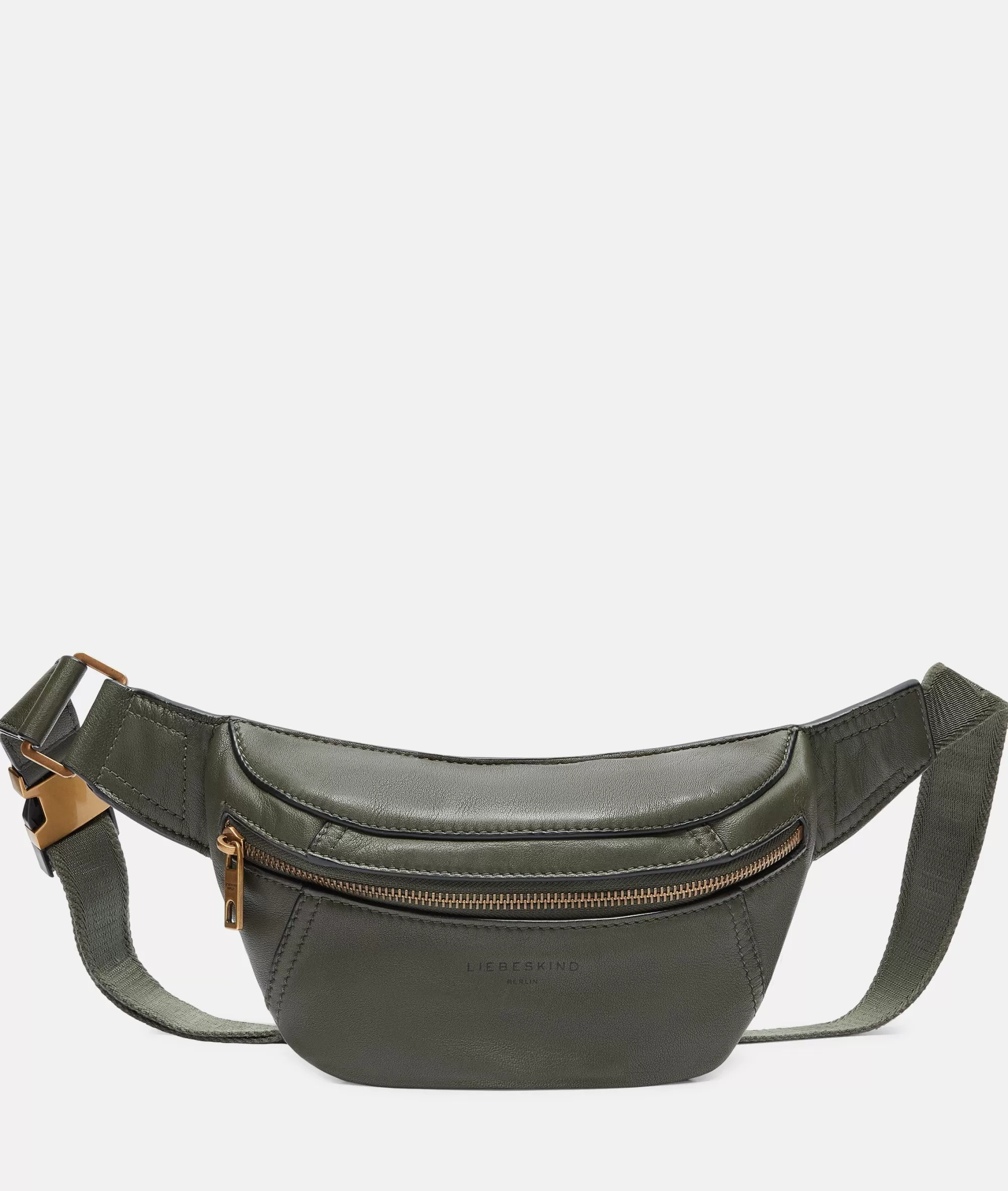 LIEBESKIND BERLIN  Ledertaschen | Gürteltaschen<Chudy Belt-Bag S olivgrün