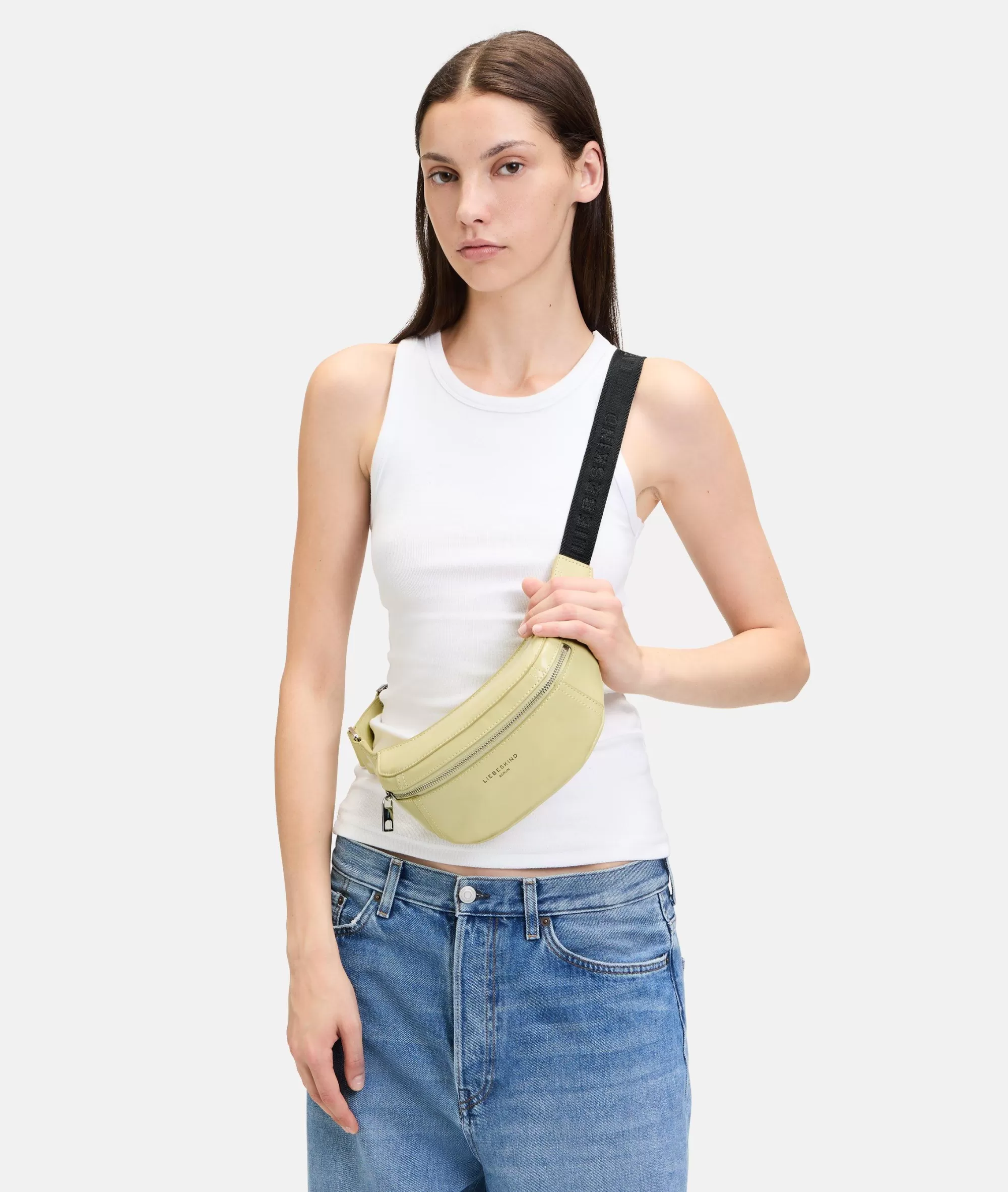 LIEBESKIND BERLIN  Ledertaschen | Gürteltaschen<Chudy Belt-Bag S helleszitrone