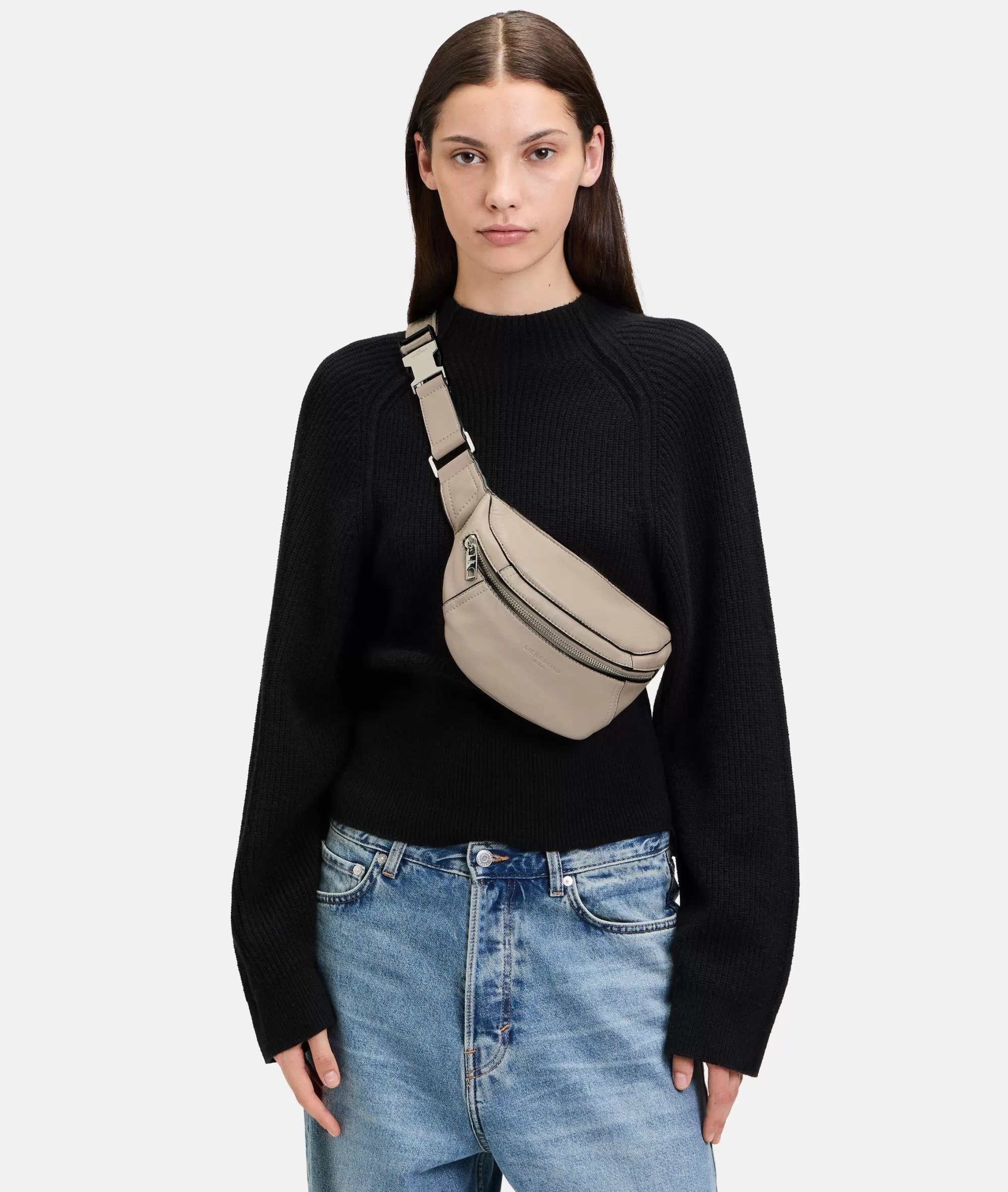 LIEBESKIND BERLIN  Ledertaschen | Gürteltaschen<Chudy Belt-Bag S beige