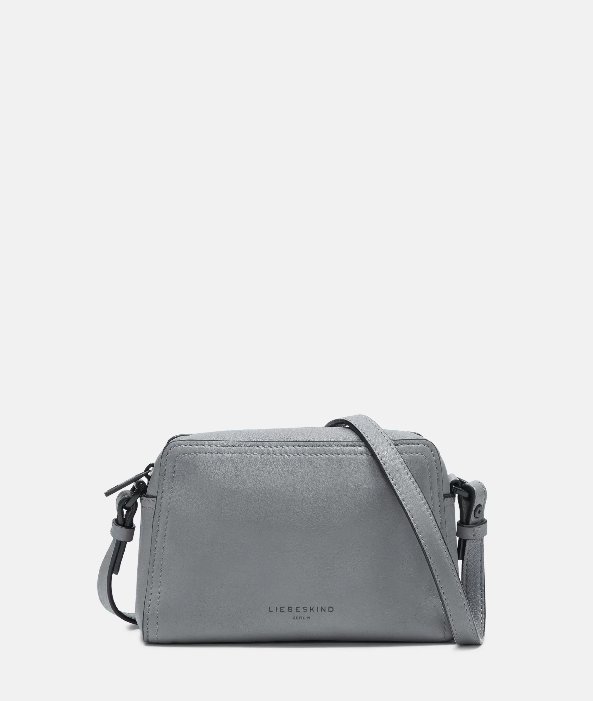 LIEBESKIND BERLIN  Ledertaschen | Umhängetaschen<Chudy Crossbody S grau