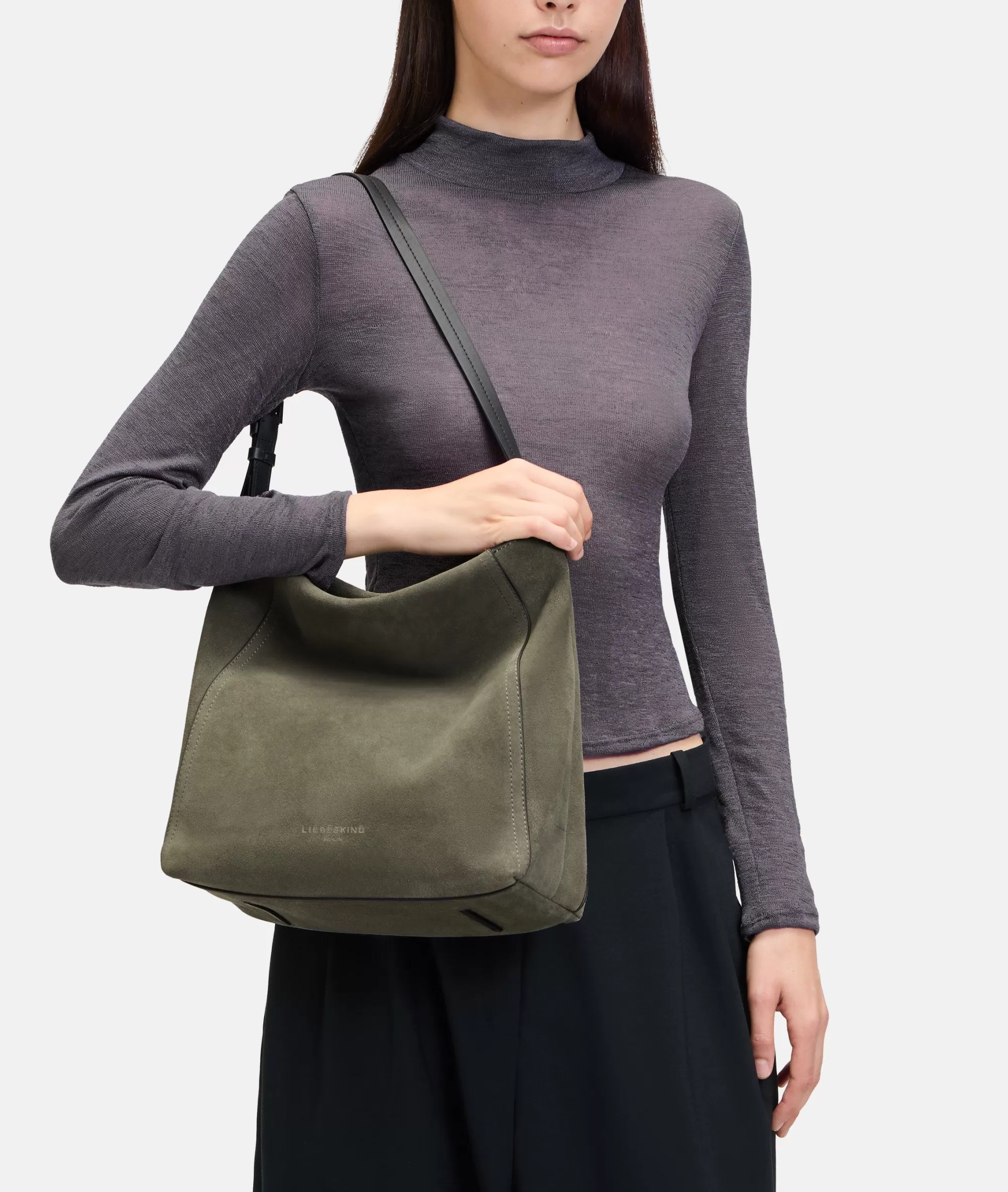 LIEBESKIND BERLIN  Bestseller | Business Bags<Chudy Hobo M olivgrün