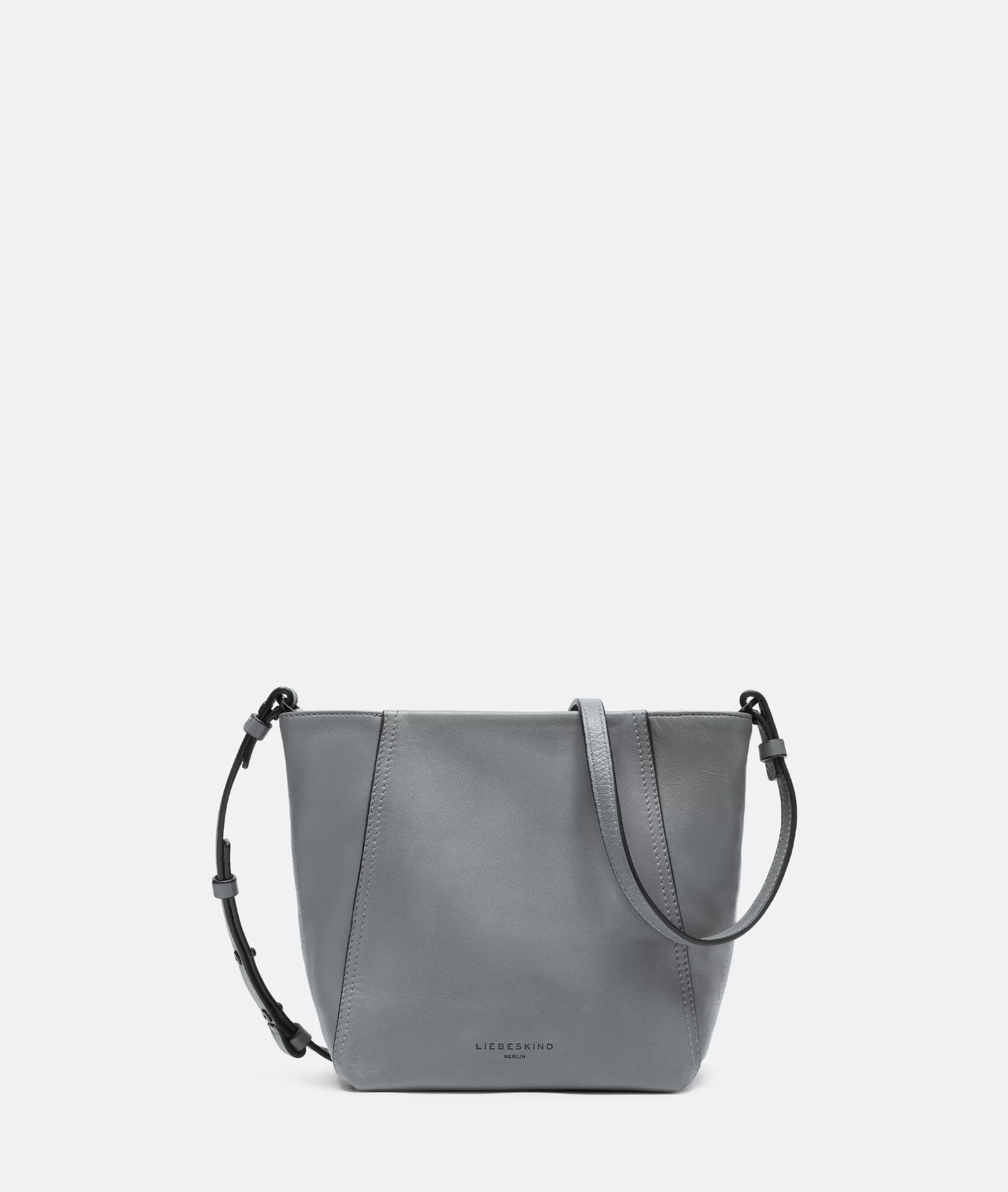LIEBESKIND BERLIN  Ledertaschen | Schultertaschen<Chudy Hobo S grau