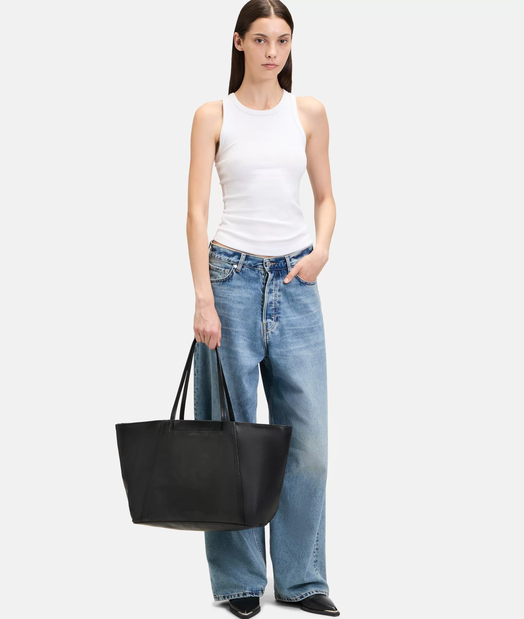 LIEBESKIND BERLIN  Business Bags | Ledertaschen<Chudy Shopper L schwarz