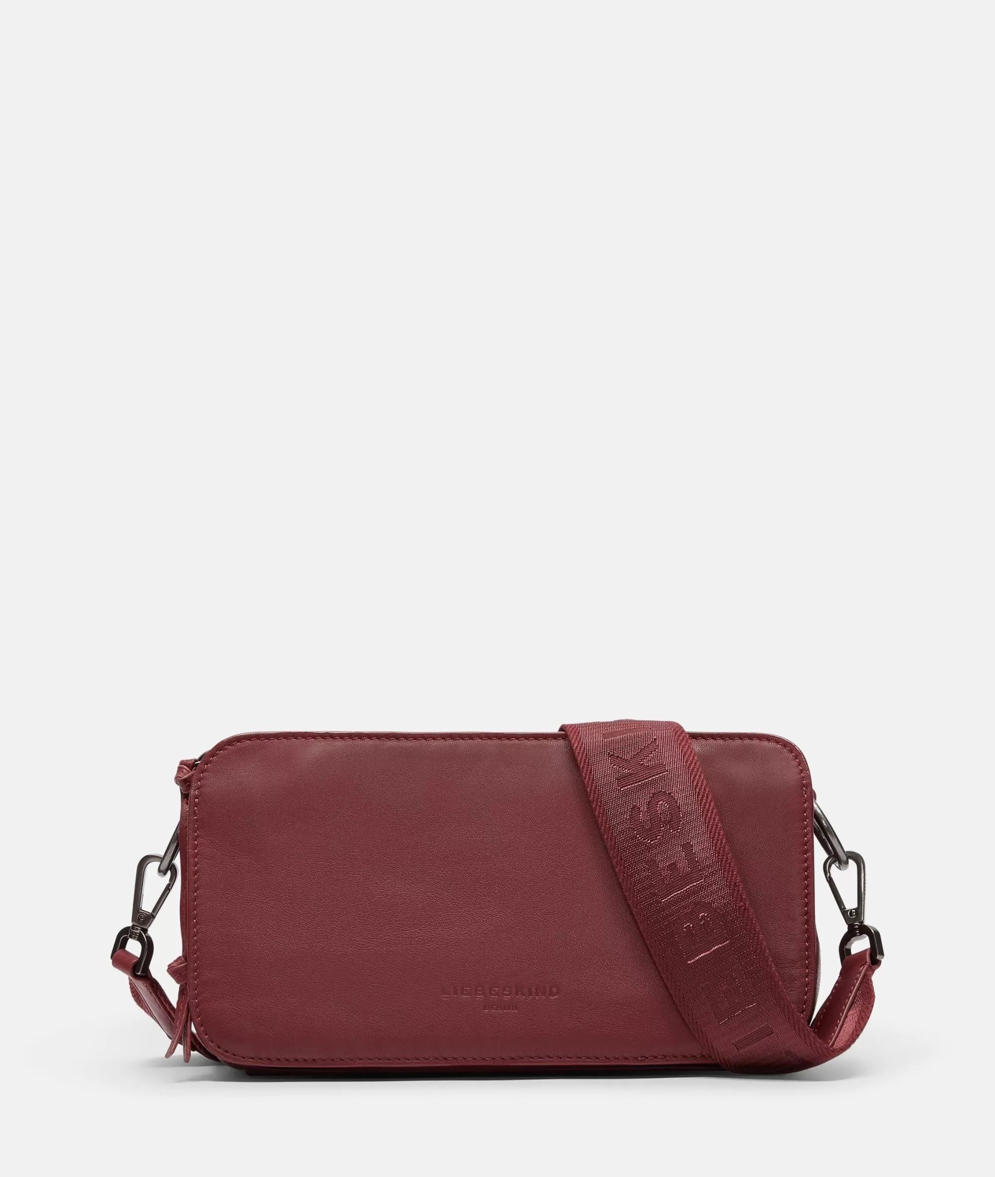 LIEBESKIND BERLIN  Ledertaschen | Umhängetaschen<Clarice Crossbody M bordeaux