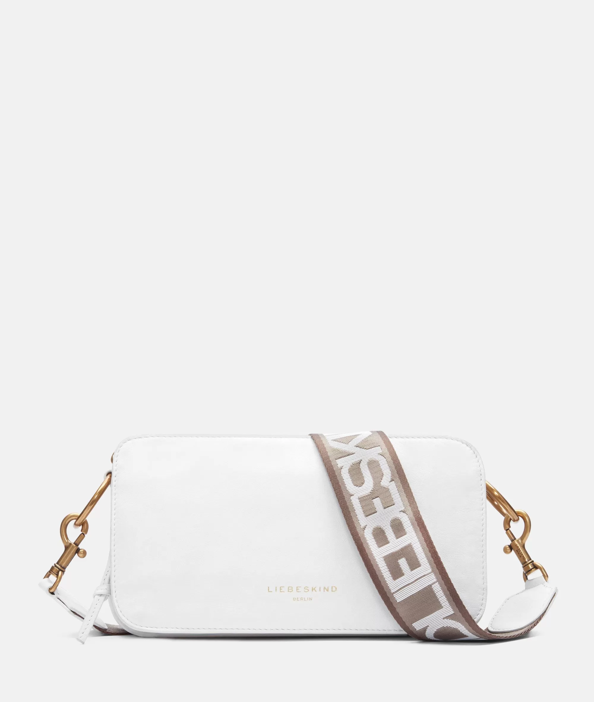 LIEBESKIND BERLIN  Ledertaschen | Umhängetaschen<Clarice Crossbody M weiß