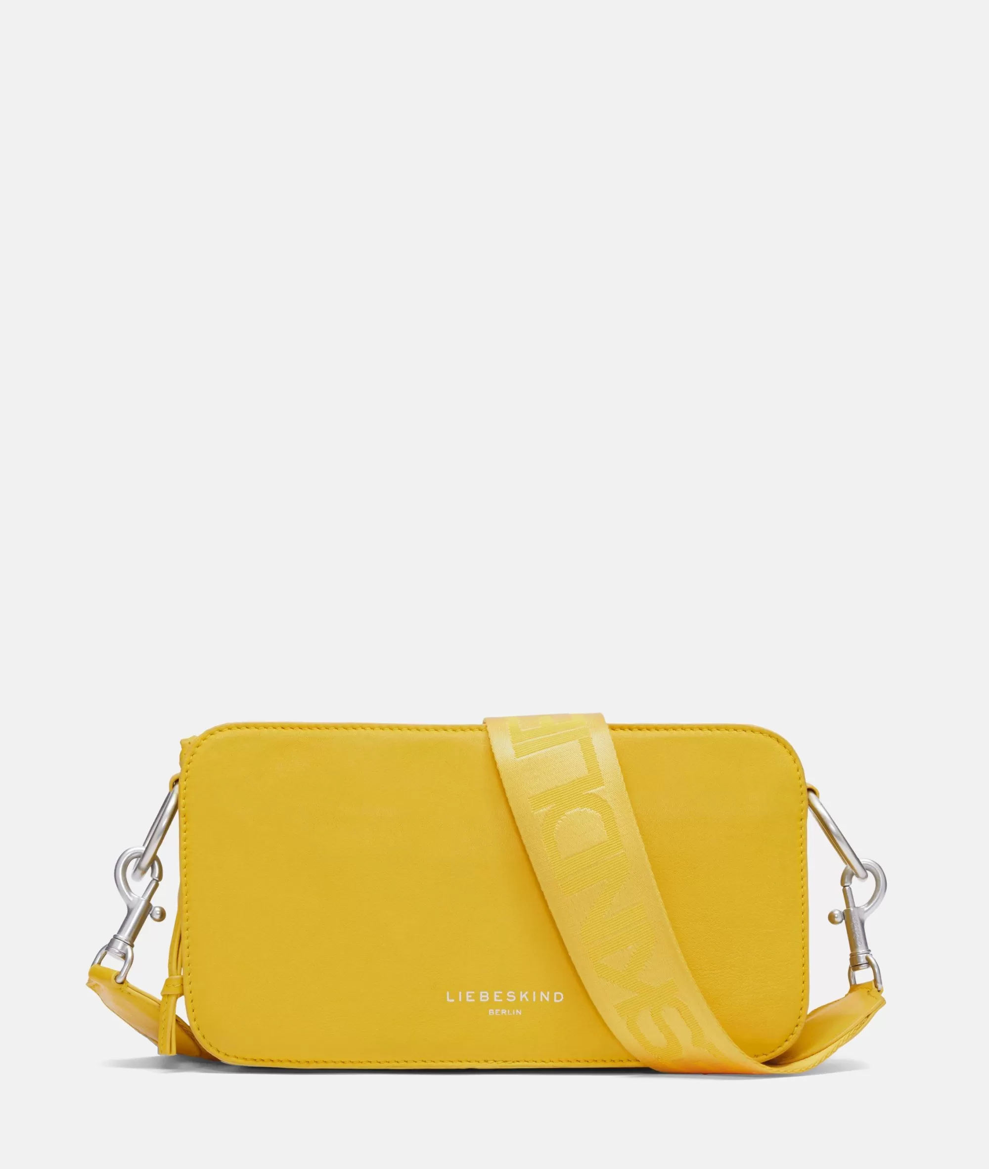 LIEBESKIND BERLIN  Ledertaschen | Umhängetaschen<Clarice Crossbody M zitrone
