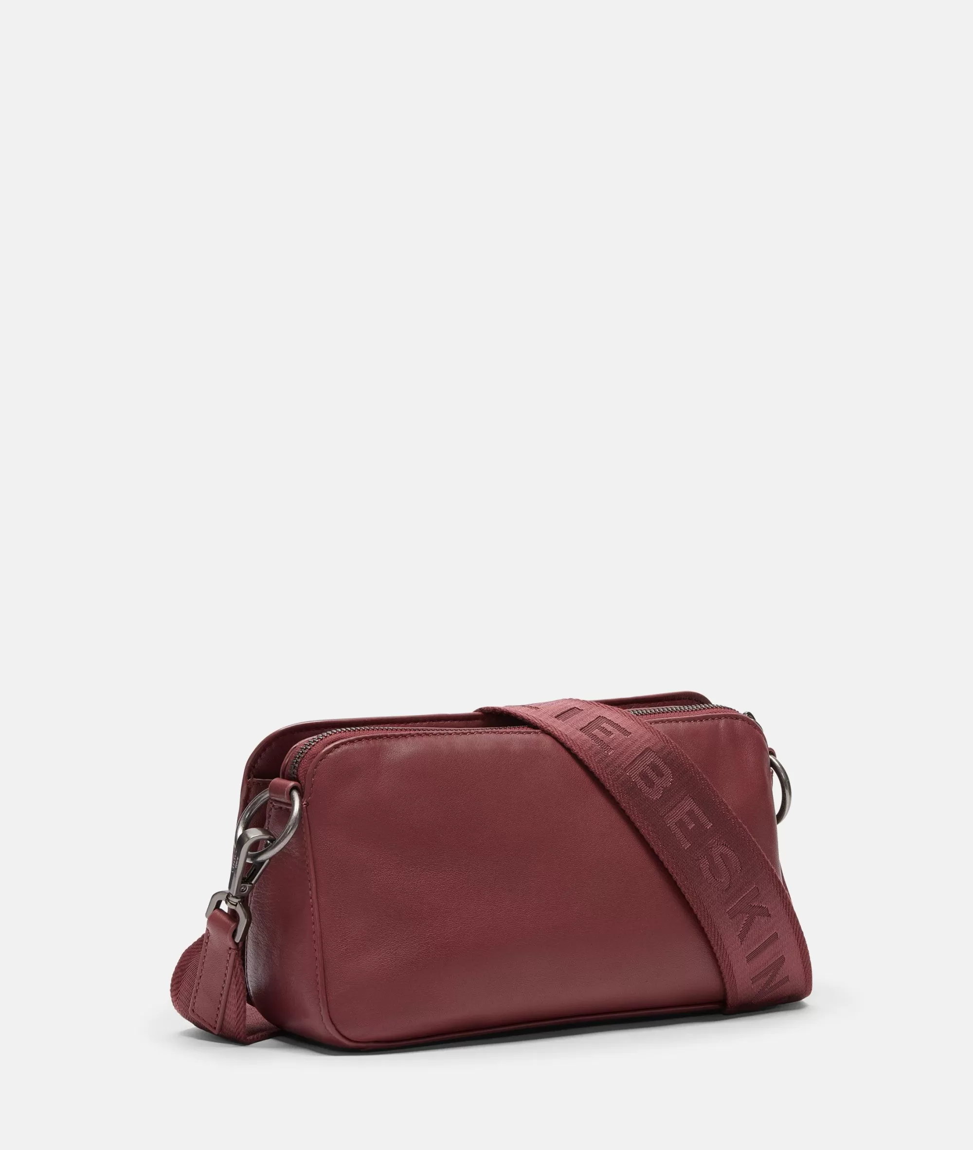 LIEBESKIND BERLIN  Ledertaschen | Umhängetaschen<Clarice Crossbody M bordeaux