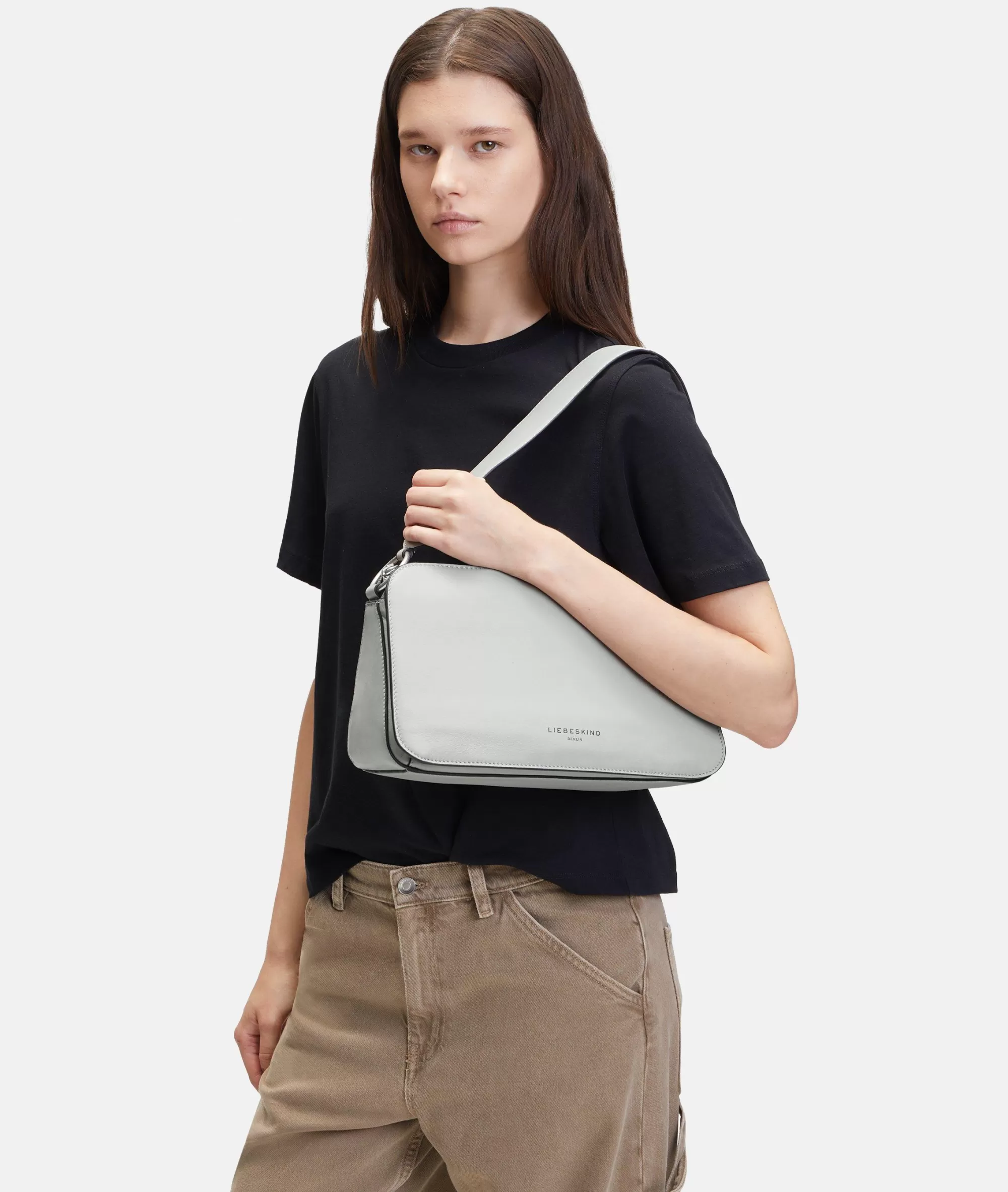 LIEBESKIND BERLIN  Schultertaschen<Clarice M taubengrau