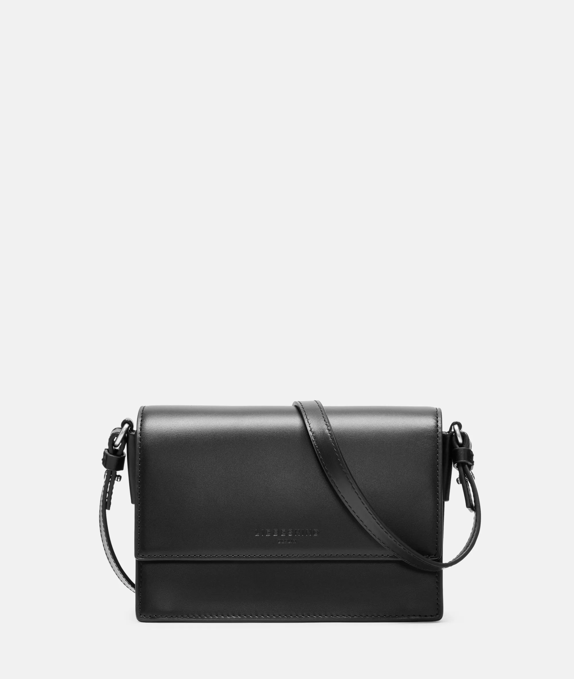 LIEBESKIND BERLIN  Ledertaschen | Umhängetaschen<Crossbody S schwarz