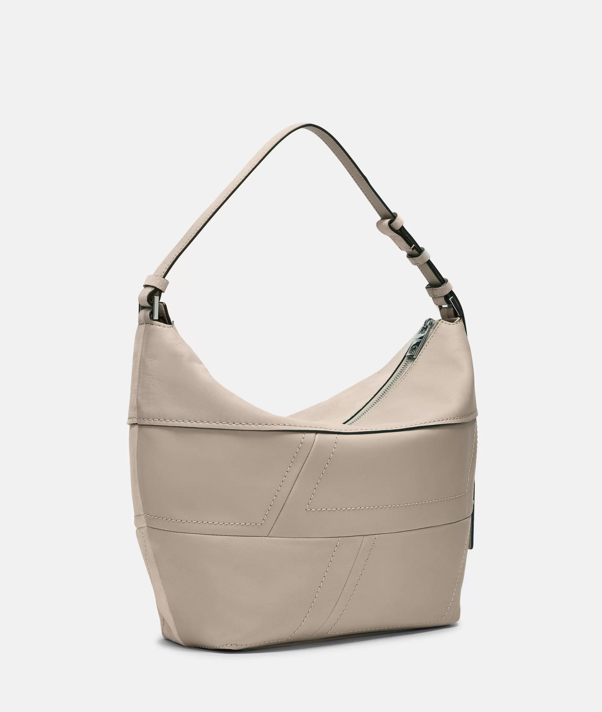 LIEBESKIND BERLIN  Ledertaschen | Schultertaschen<Edda Hobo M beige