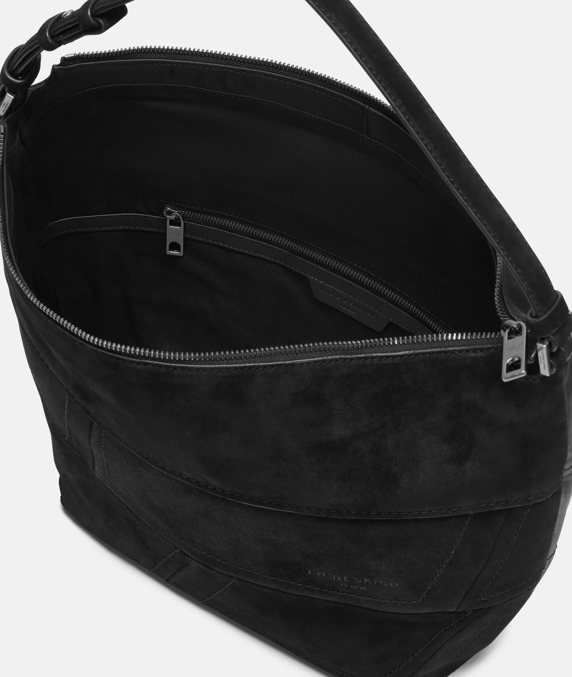 LIEBESKIND BERLIN  Ledertaschen | Schultertaschen<Edda Hobo M schwarz