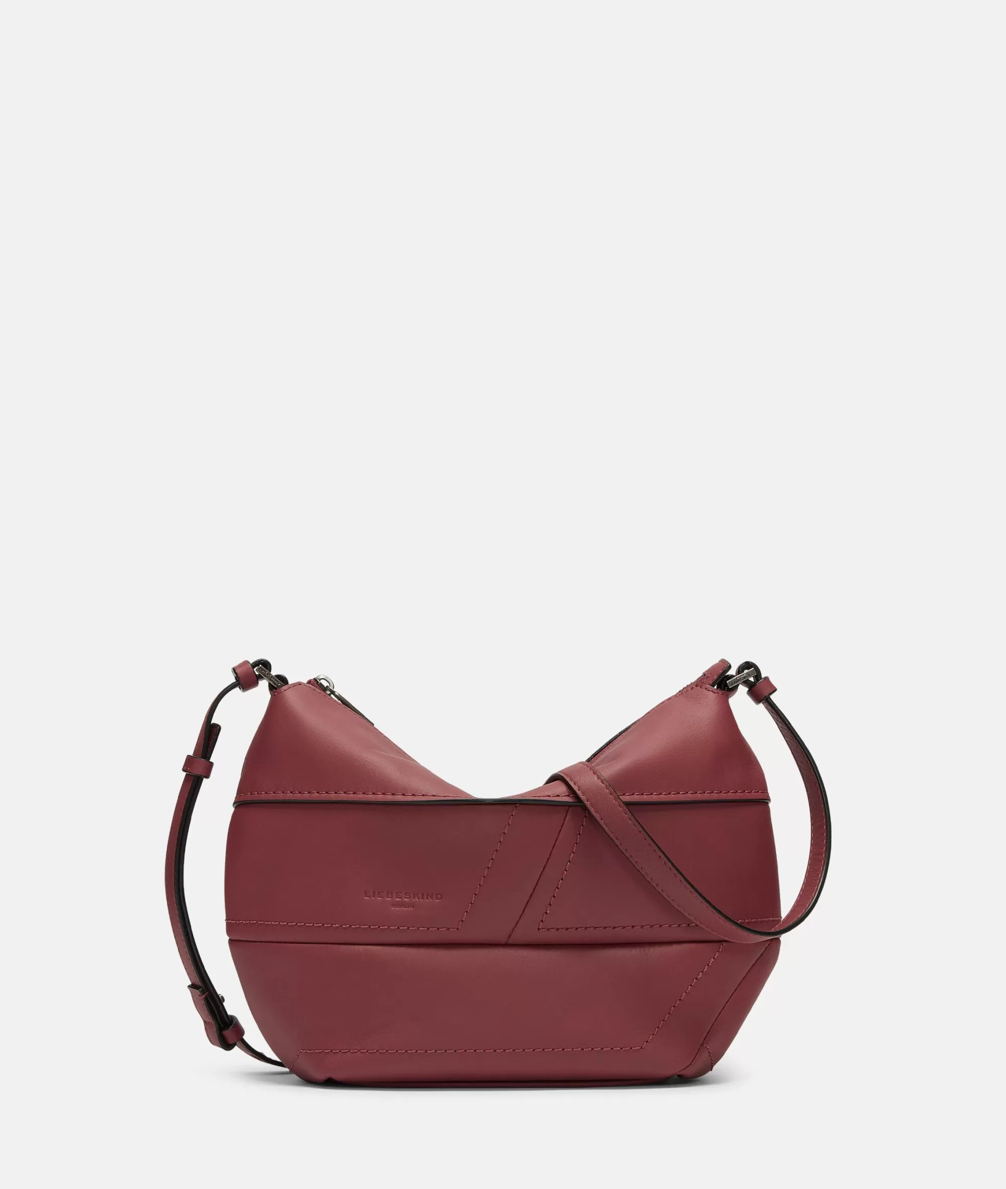 LIEBESKIND BERLIN  Ledertaschen | Schultertaschen<Edda Hobo S bordeaux