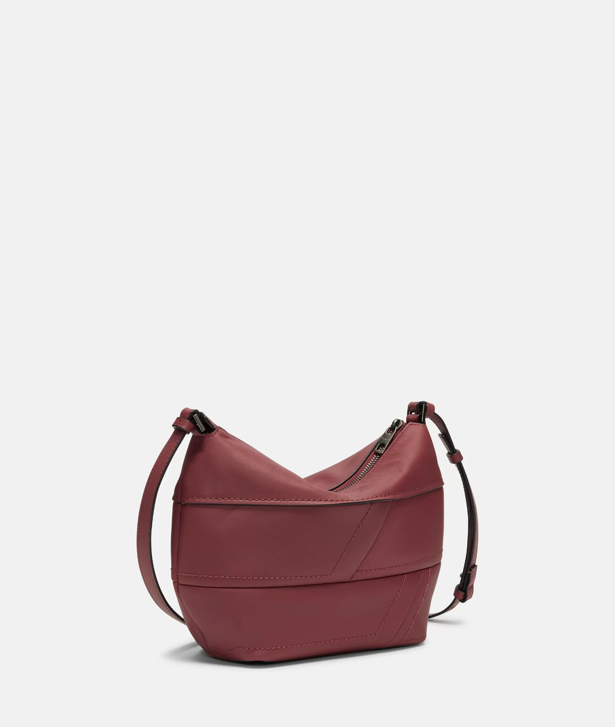 LIEBESKIND BERLIN  Ledertaschen | Schultertaschen<Edda Hobo S bordeaux