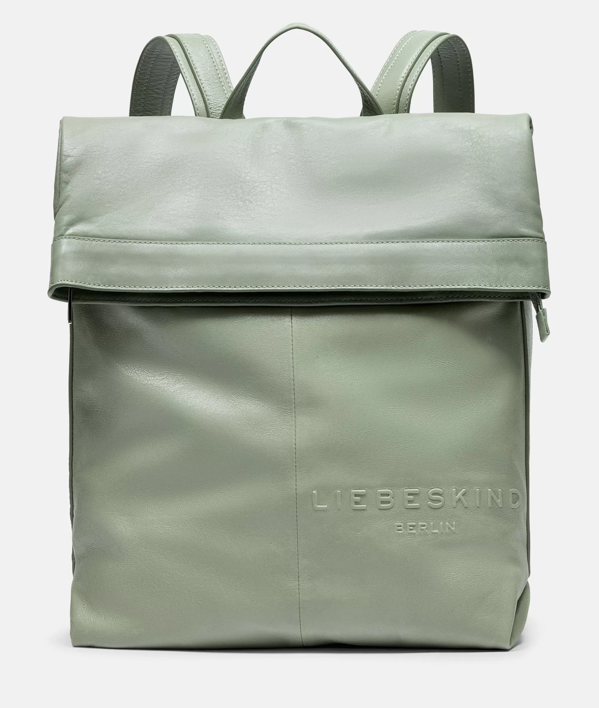 LIEBESKIND BERLIN  Ledertaschen | Rucksäcke<Elvira Backpack salbeigrün