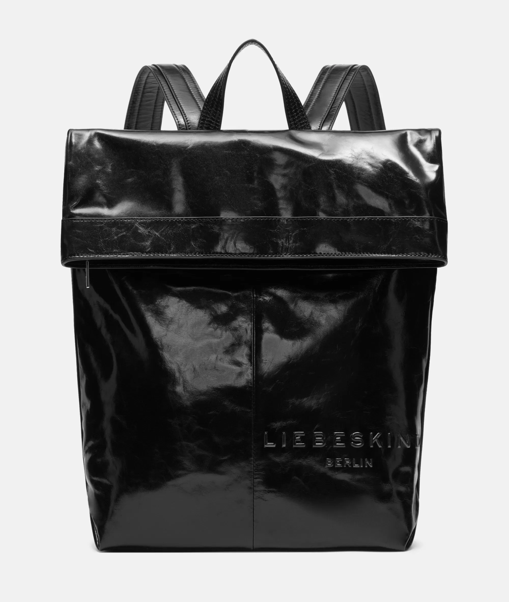 LIEBESKIND BERLIN  Ledertaschen | Rucksäcke<Elvira Backpack schwarz