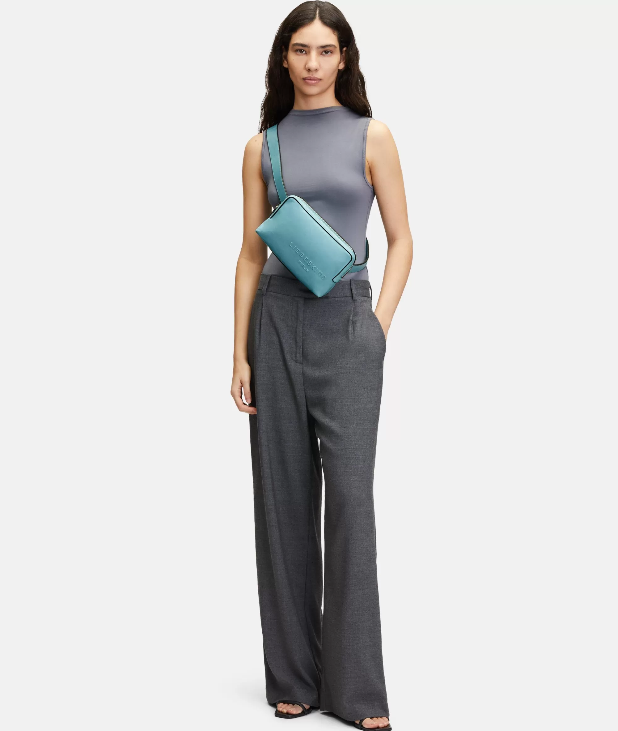LIEBESKIND BERLIN  Ledertaschen | Gürteltaschen<Elvira Belt-Bag M azurblau