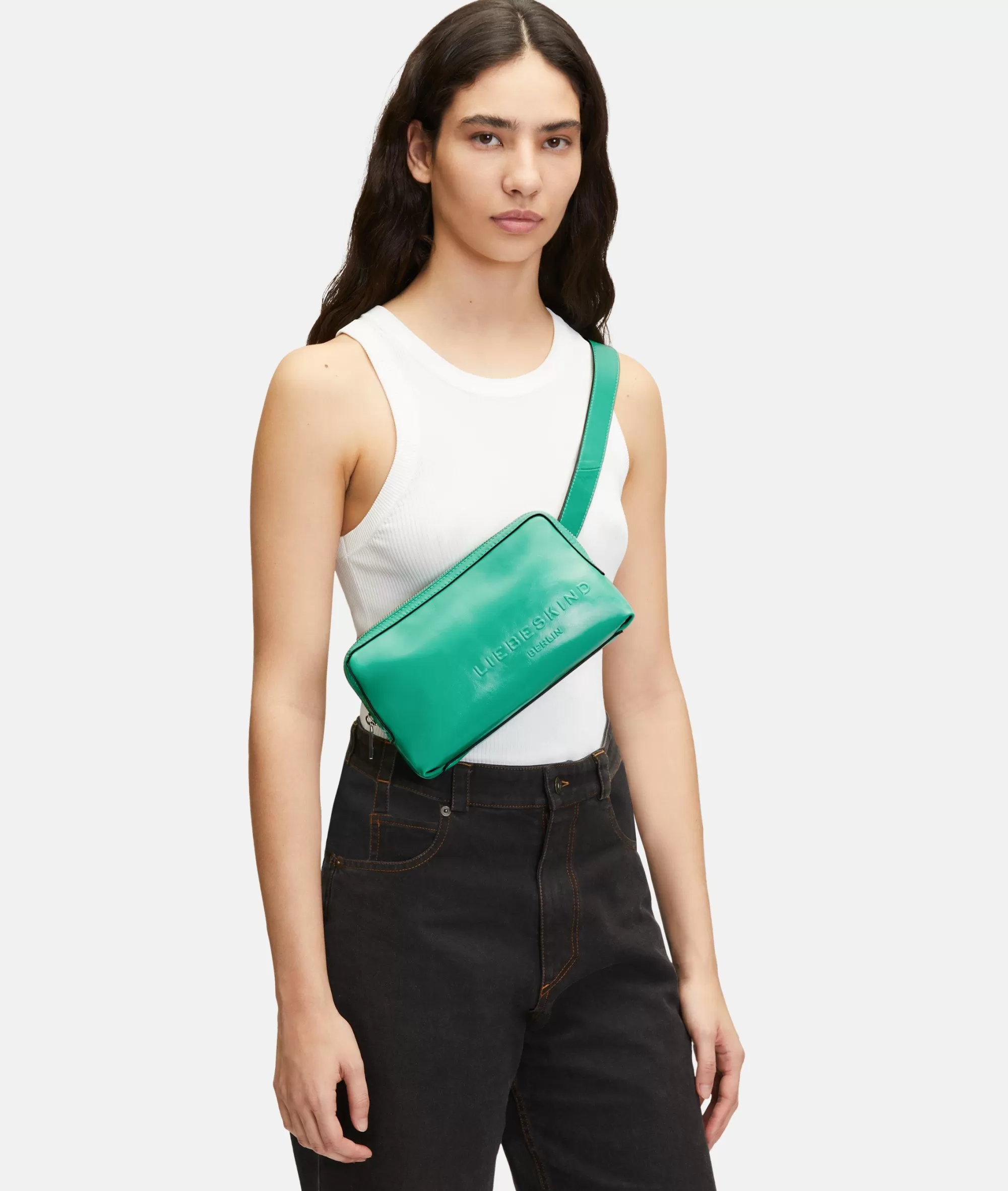 LIEBESKIND BERLIN  Ledertaschen | Gürteltaschen<Elvira Belt-Bag S türkis