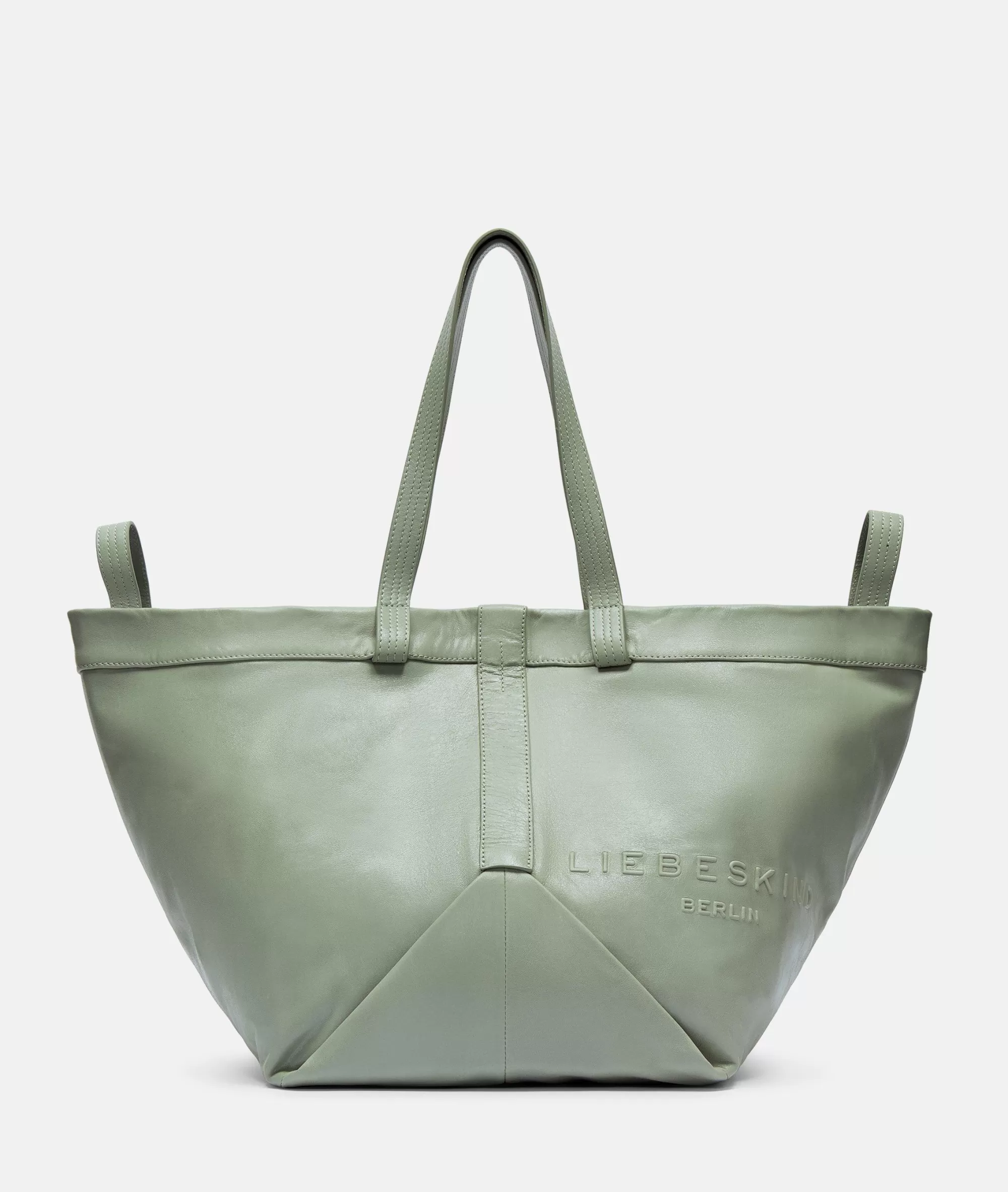LIEBESKIND BERLIN  Ledertaschen | Shopper<Elvira Shopper L salbeigrün