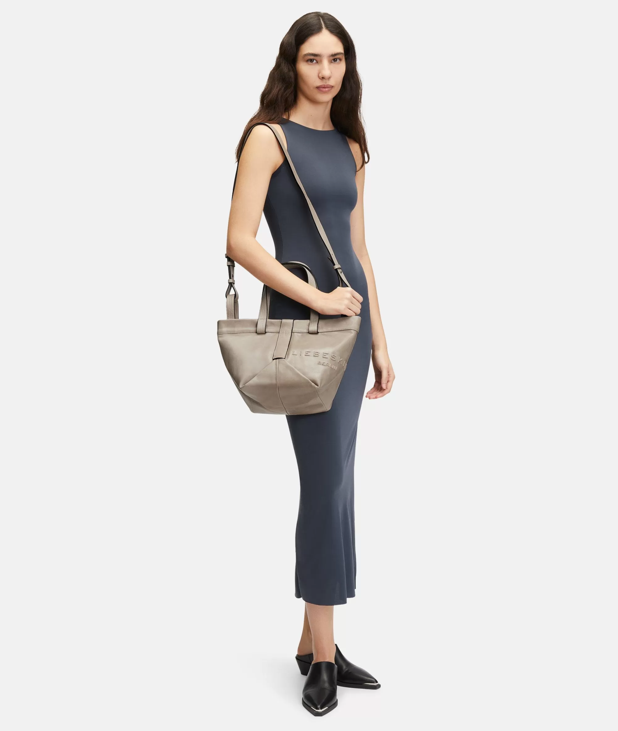 LIEBESKIND BERLIN  Ledertaschen | Shopper<Elvira Shopper S beige