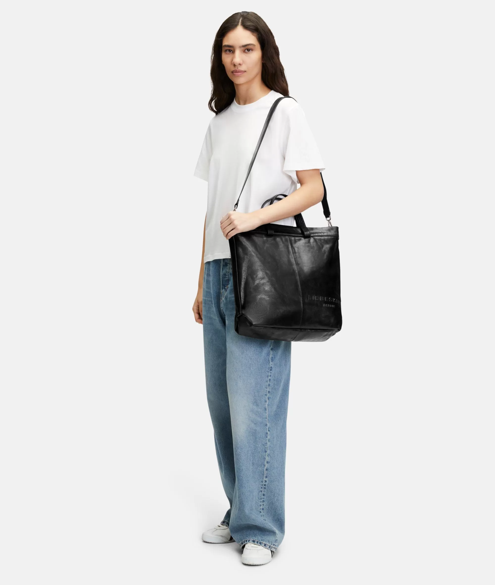 LIEBESKIND BERLIN  Business Bags | Ledertaschen<Elvira Tote L schwarz