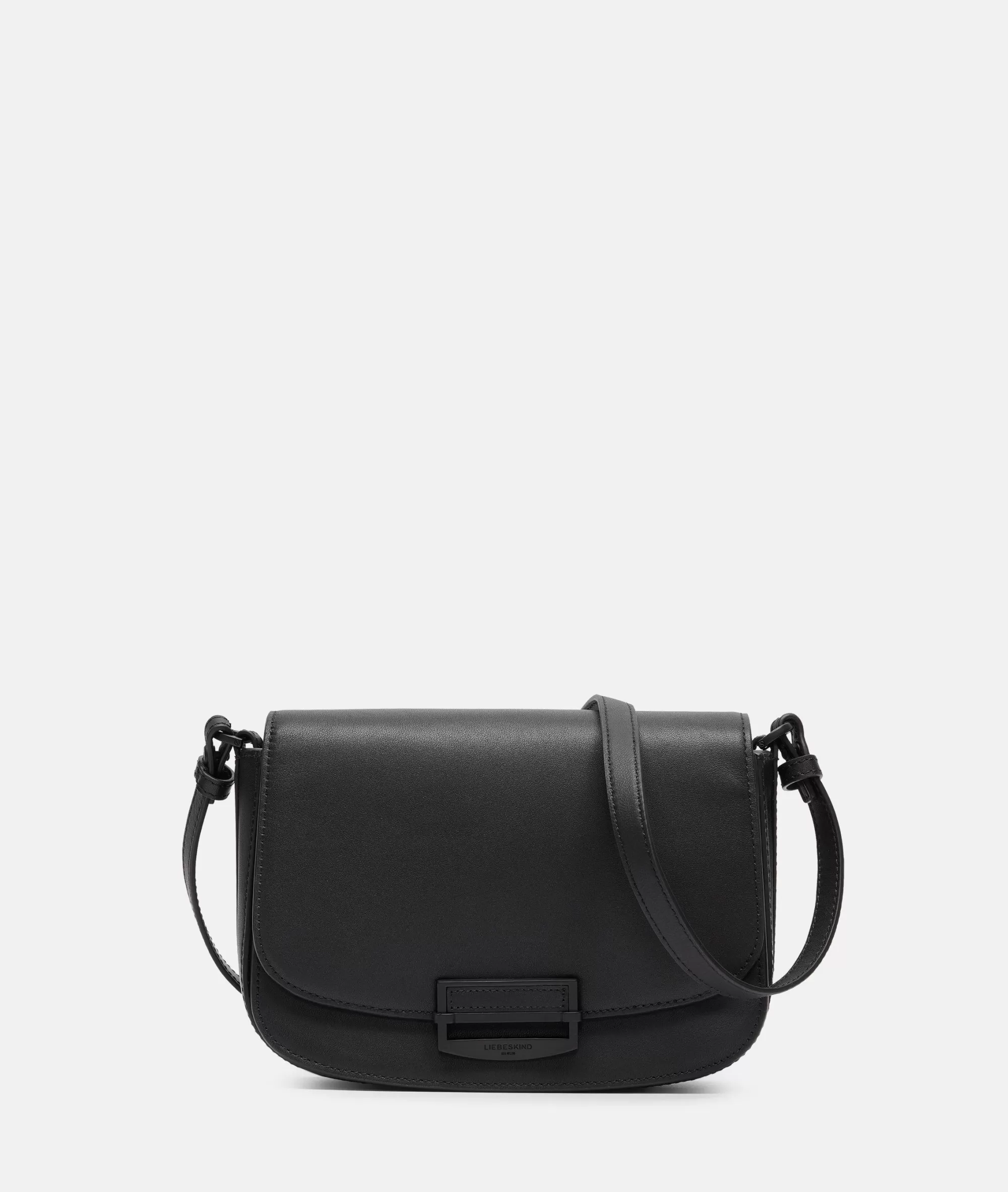 LIEBESKIND BERLIN  Ledertaschen | Umhängetaschen<Ezra Crossbody M schwarz