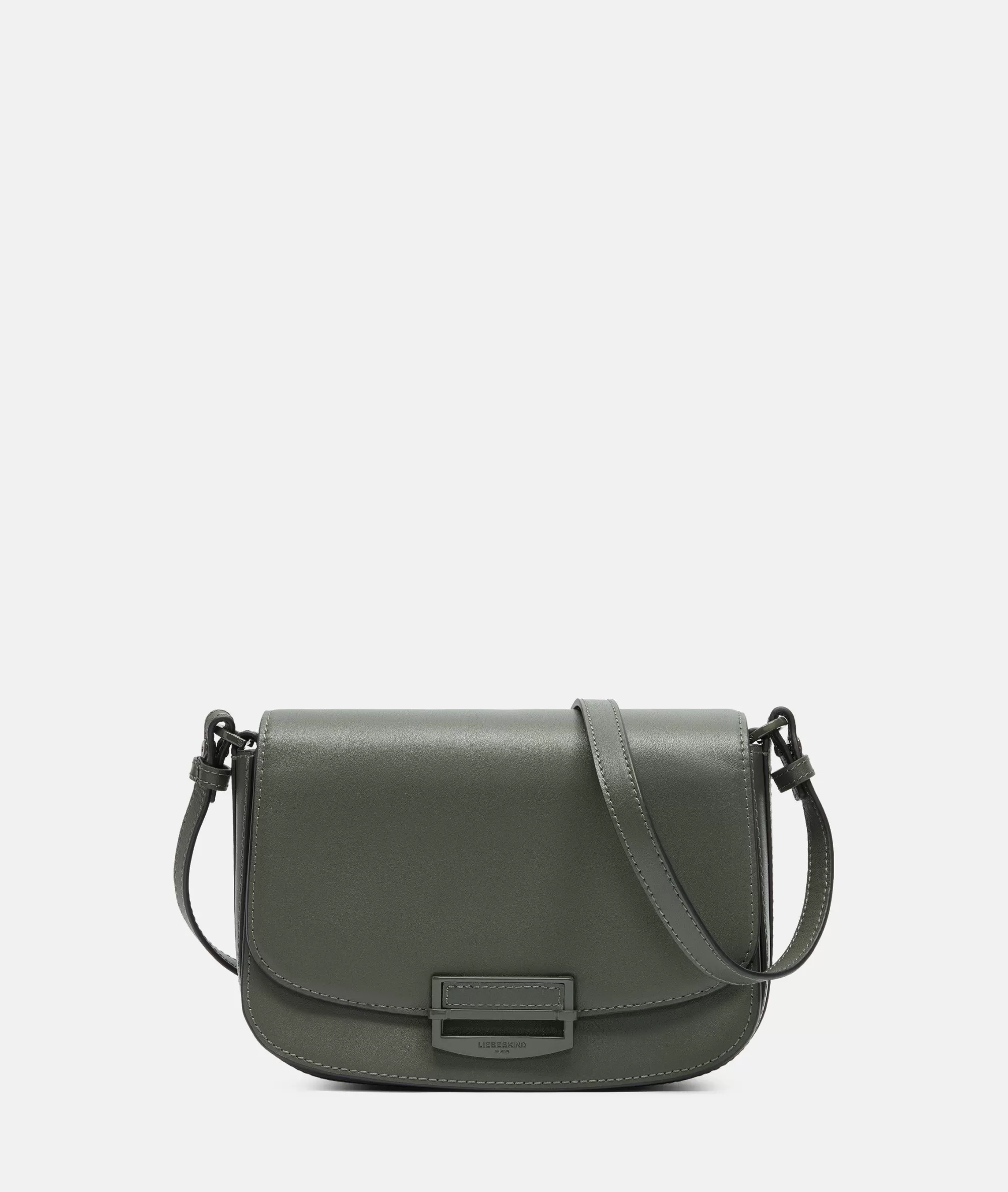 LIEBESKIND BERLIN  Ledertaschen | Umhängetaschen<Ezra Crossbody M olivgrün