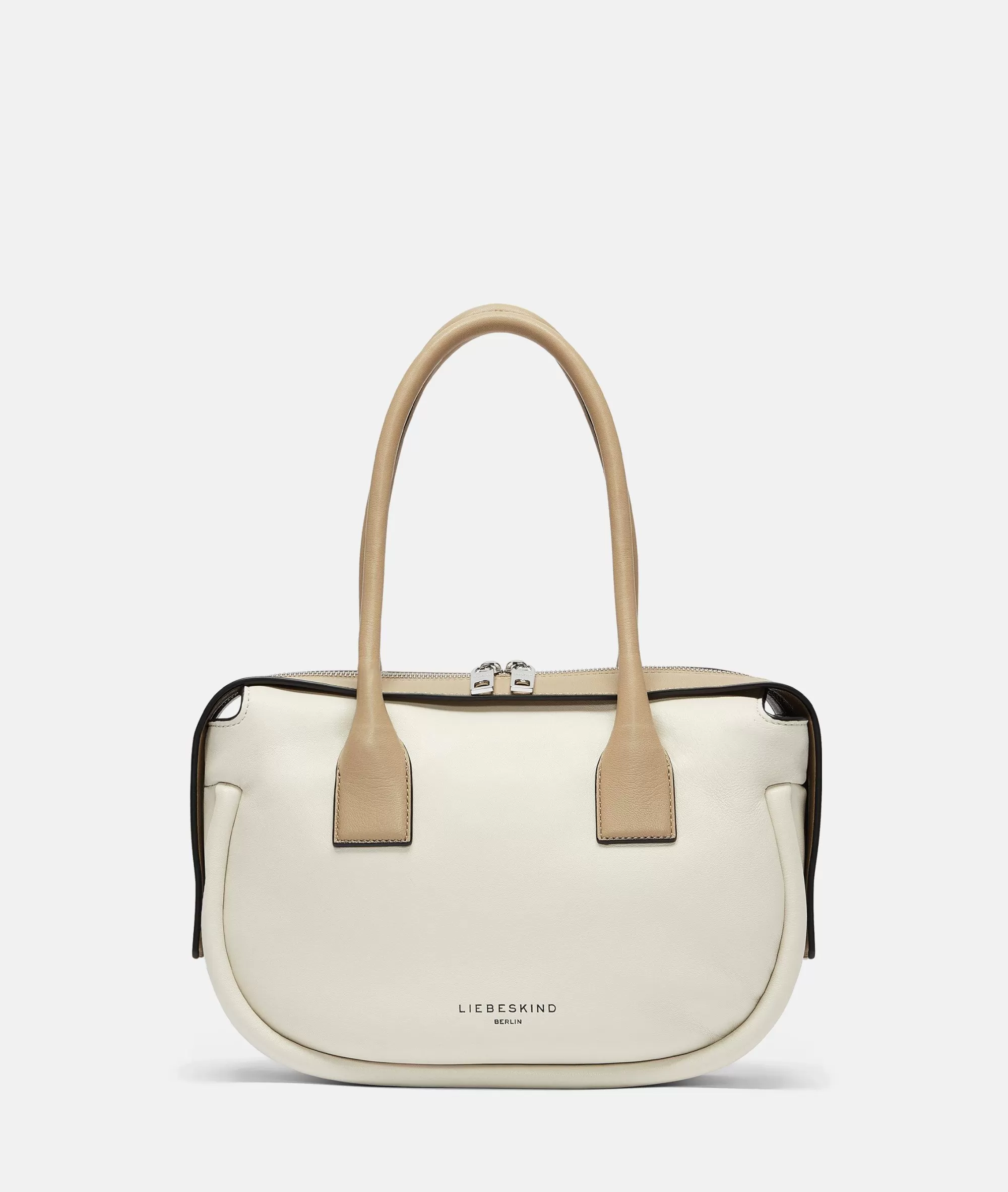 LIEBESKIND BERLIN  Ledertaschen | Schultertaschen<Fab Satchel M weiß