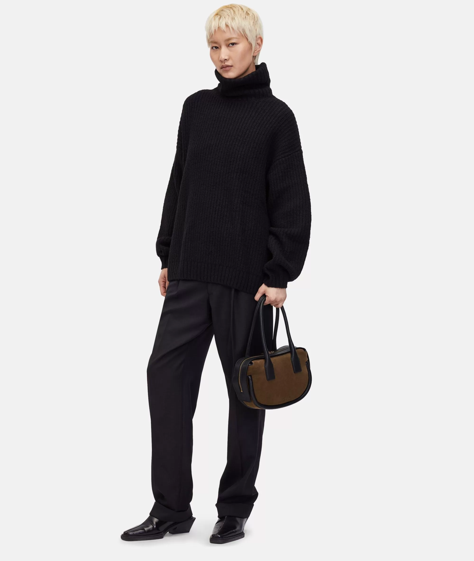 LIEBESKIND BERLIN  Ledertaschen | Schultertaschen<Fab Satchel S karamell