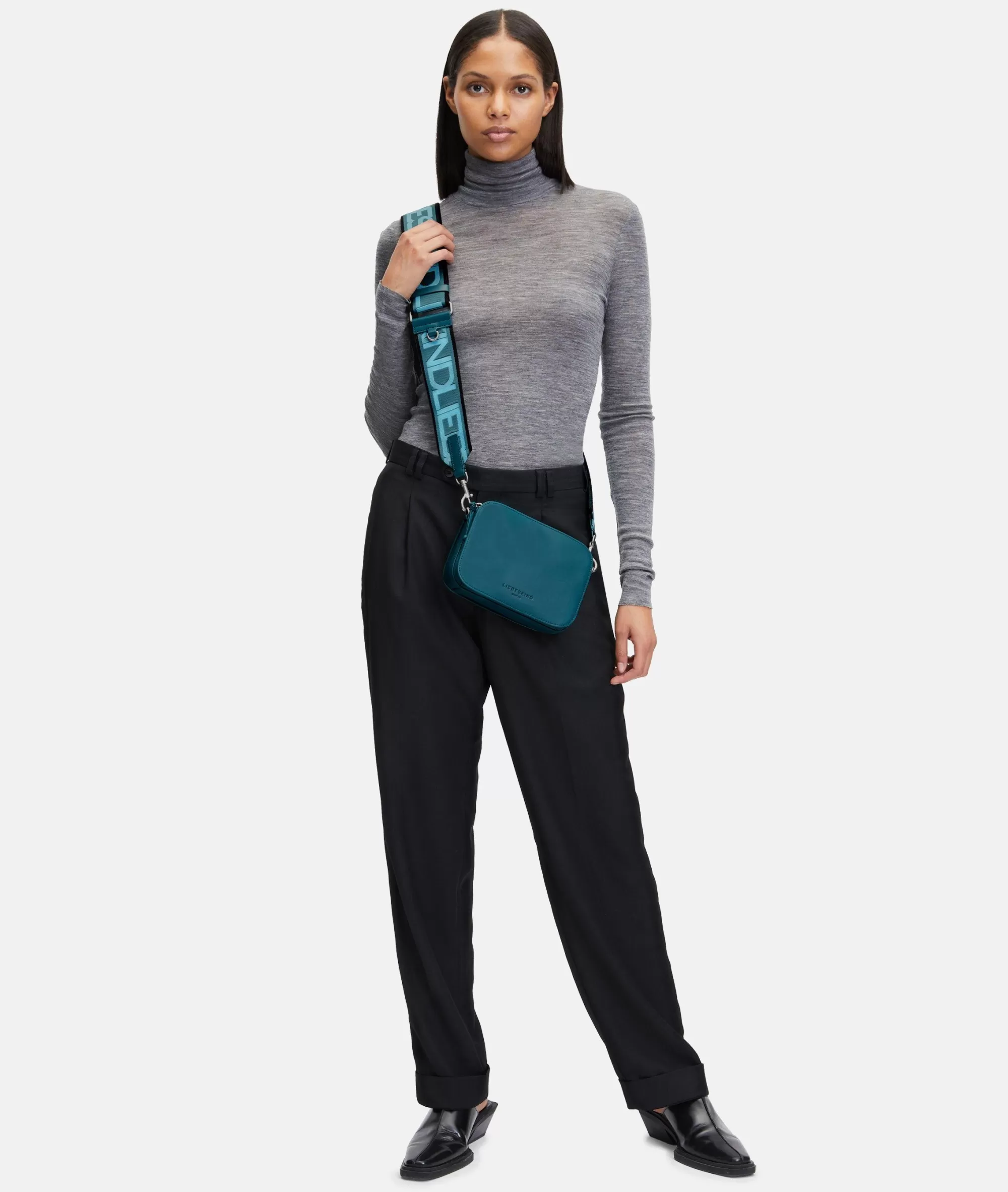 LIEBESKIND BERLIN  Schultergurte<Fancy Strap petrol